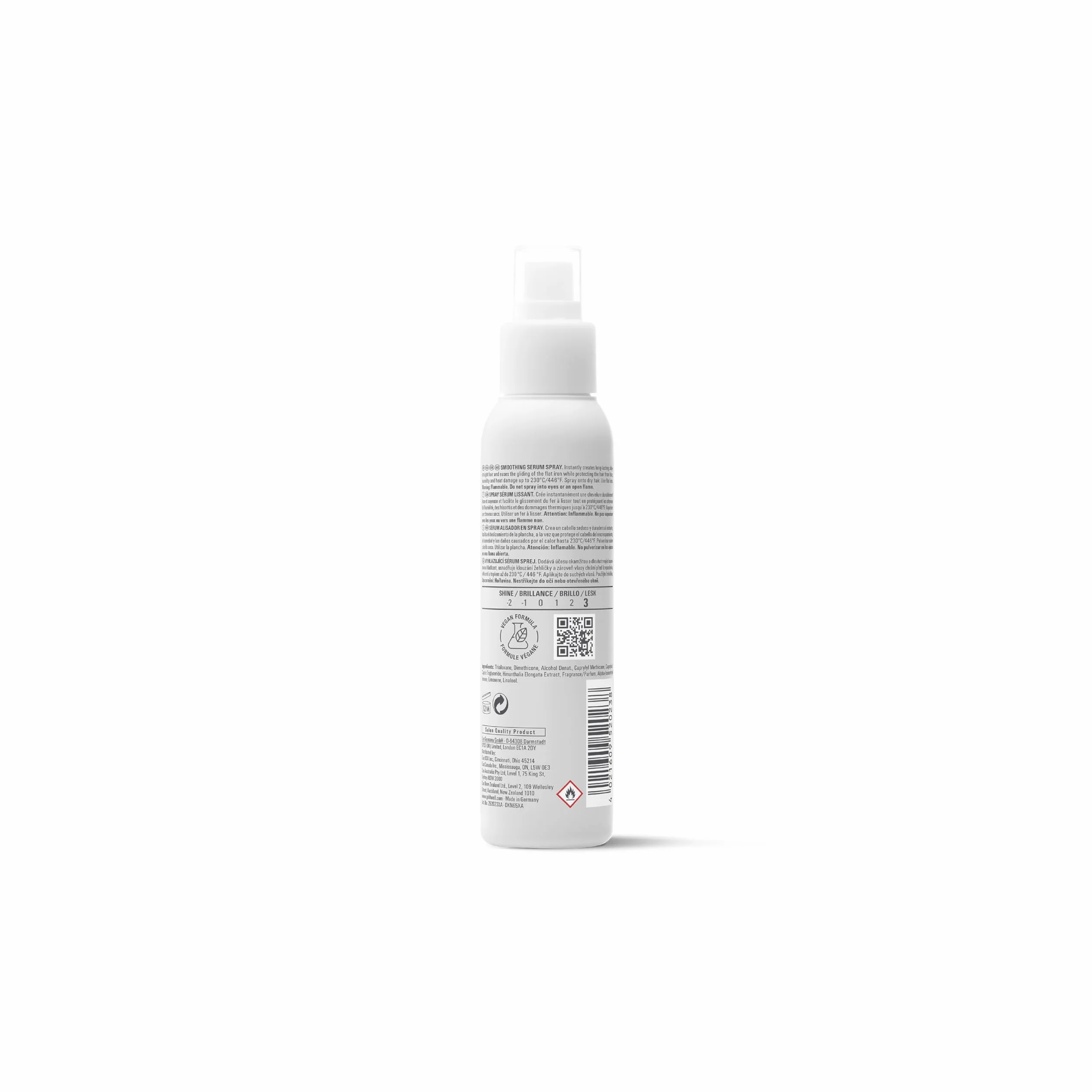 GOLDWELL STYLESIGN HEAT Serum wygładzające do prostowania włosów 100ml