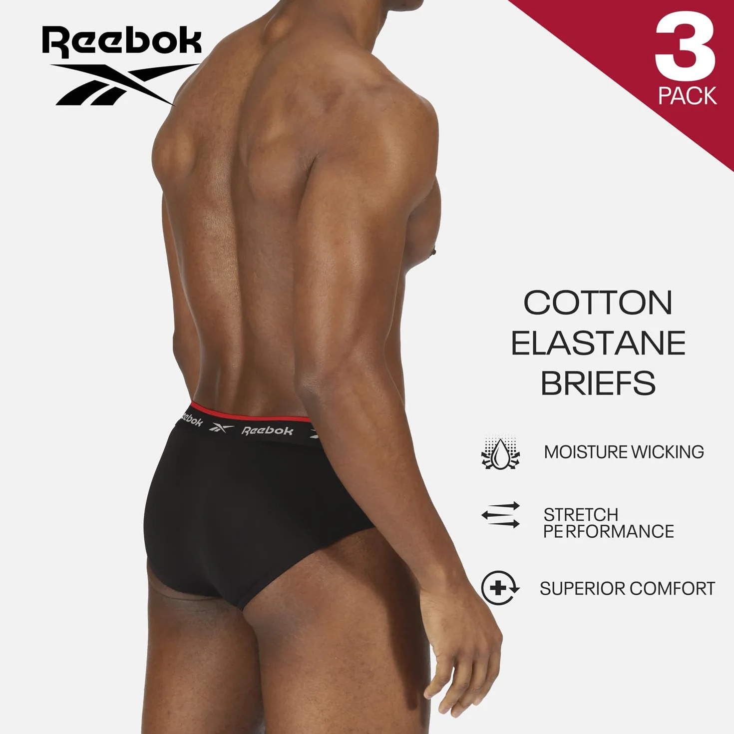 Reebok Spodnie Mężczyźni Wiggins (3 w zestawie)