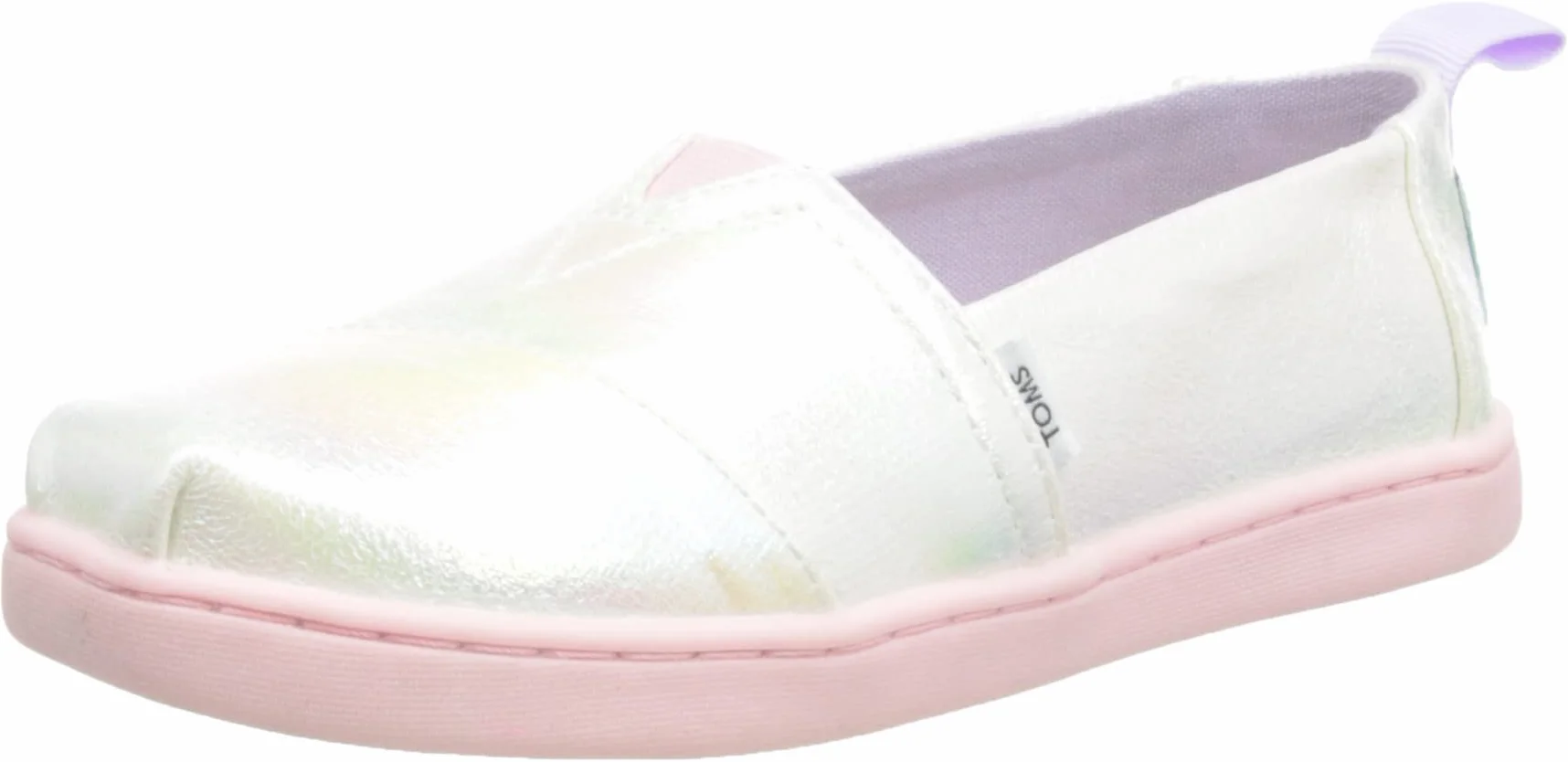 TOMS Dziewczynki GLITTER ALPARGATAMokasyny płaskie