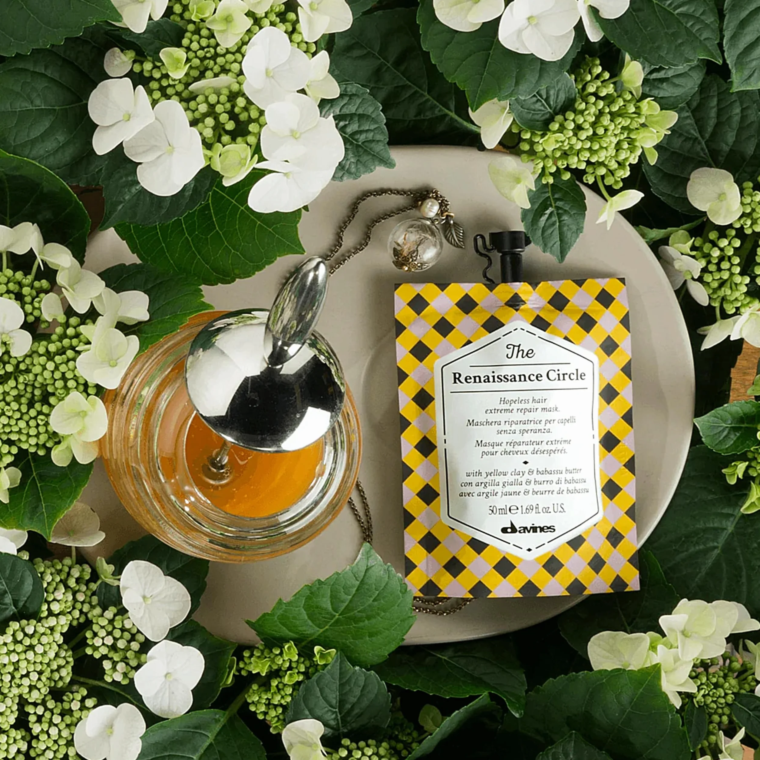 Davines The Chronicles Renaissance Circle maska do włosów, 50 ml