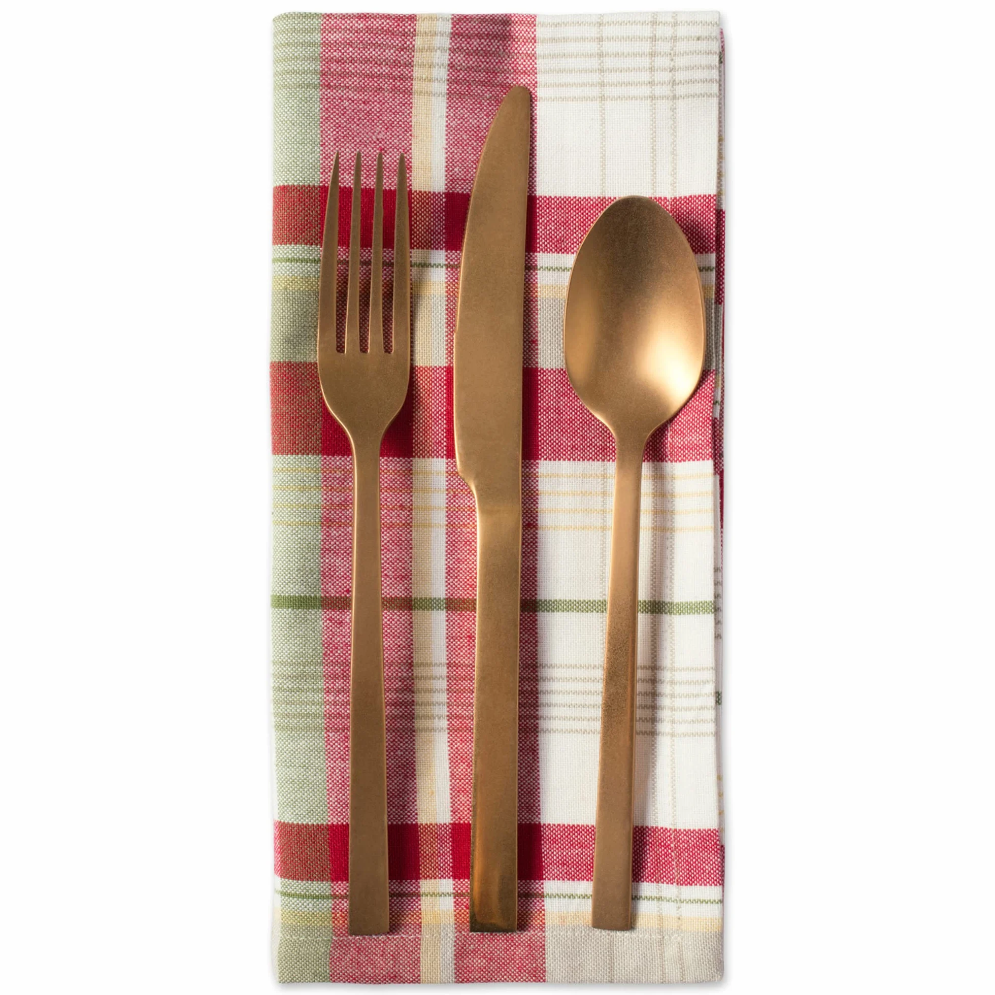 DII Zestaw serwetek w kratę Orchard / 6, 50 cm x 50 cm (zestaw 6 szt.)