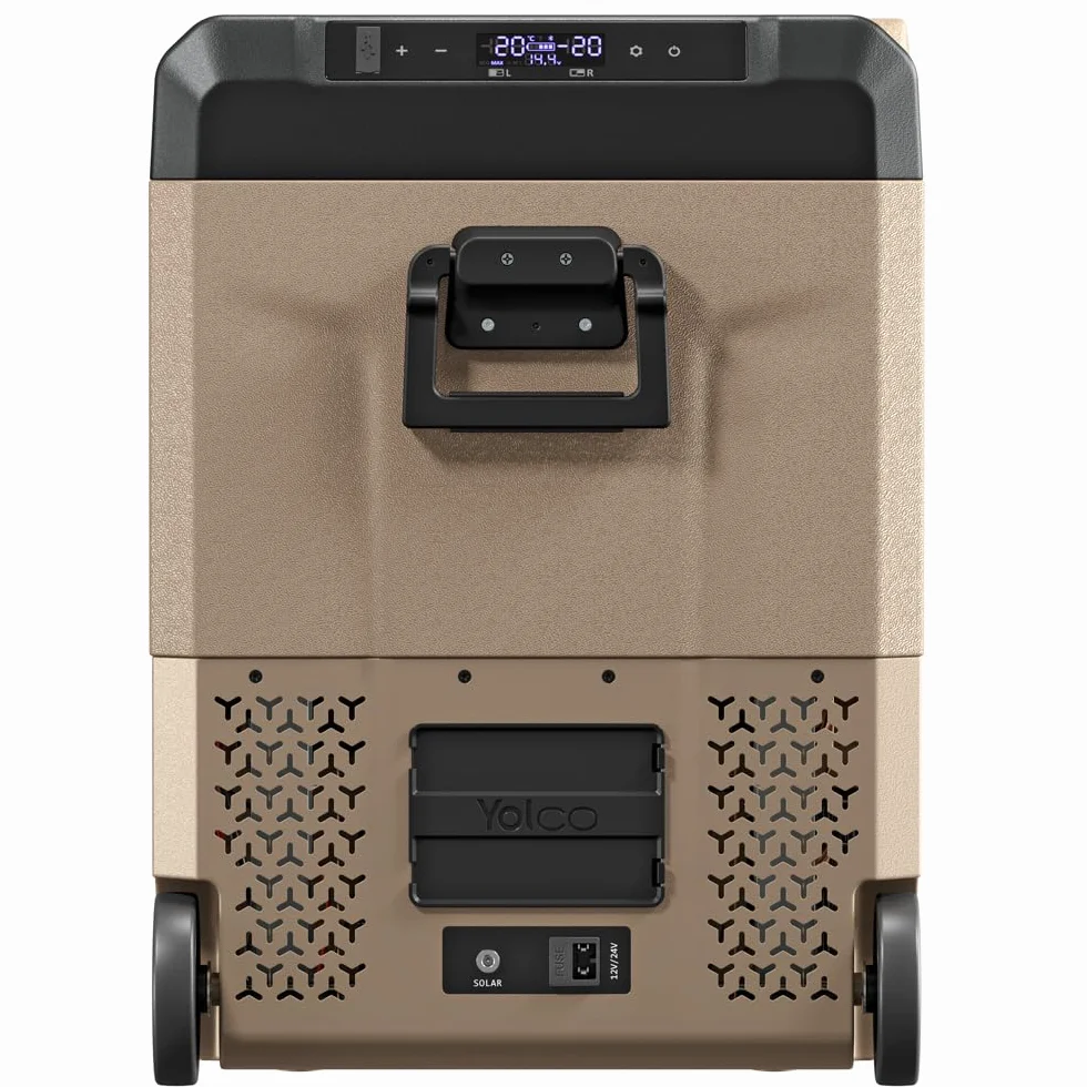 Yolco TCX60 SAND, przenośna lodówka z kompresorem, piasek
