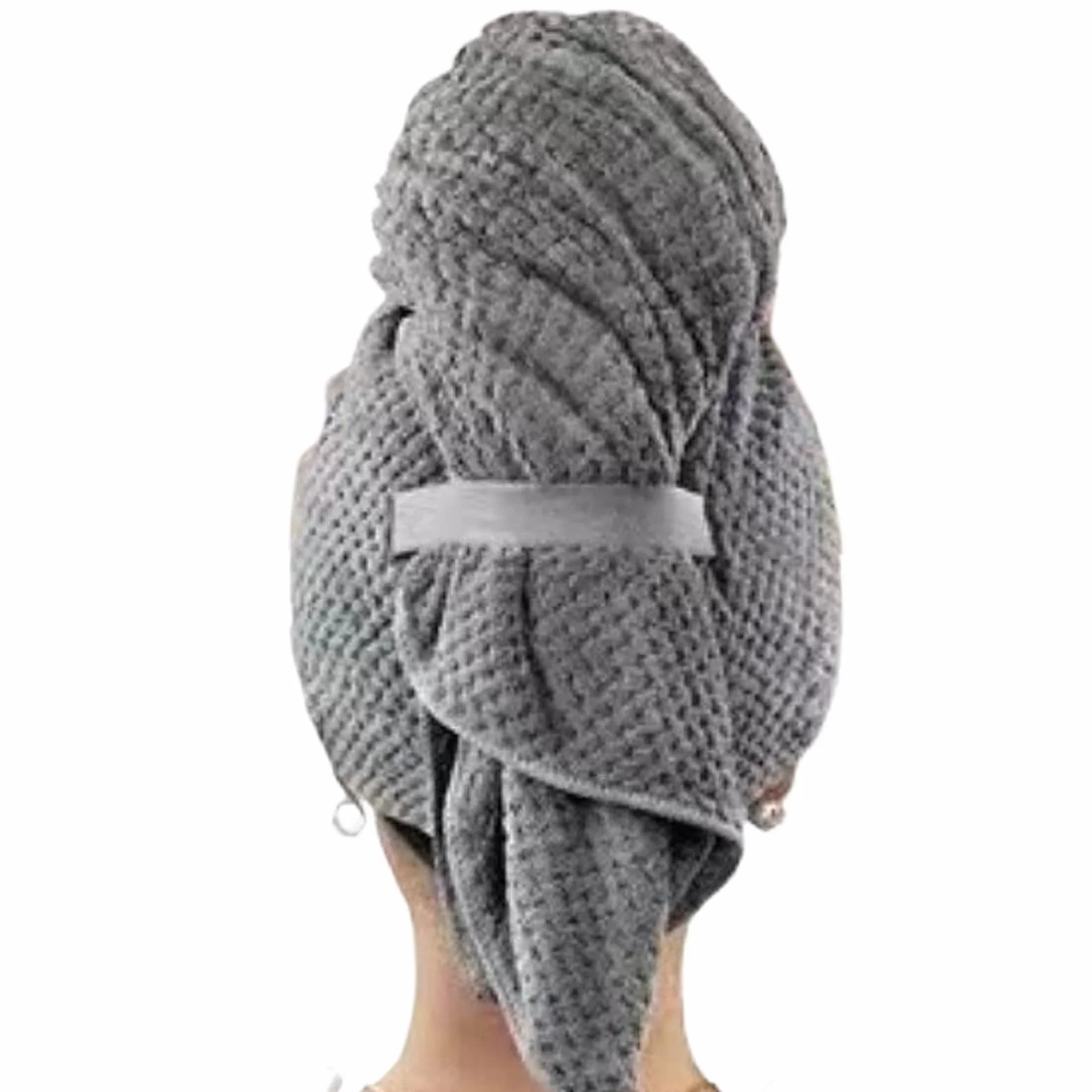 Ręcznik z Mikrofibry do Włosów Super Absorbujący 23,62 x 39,37