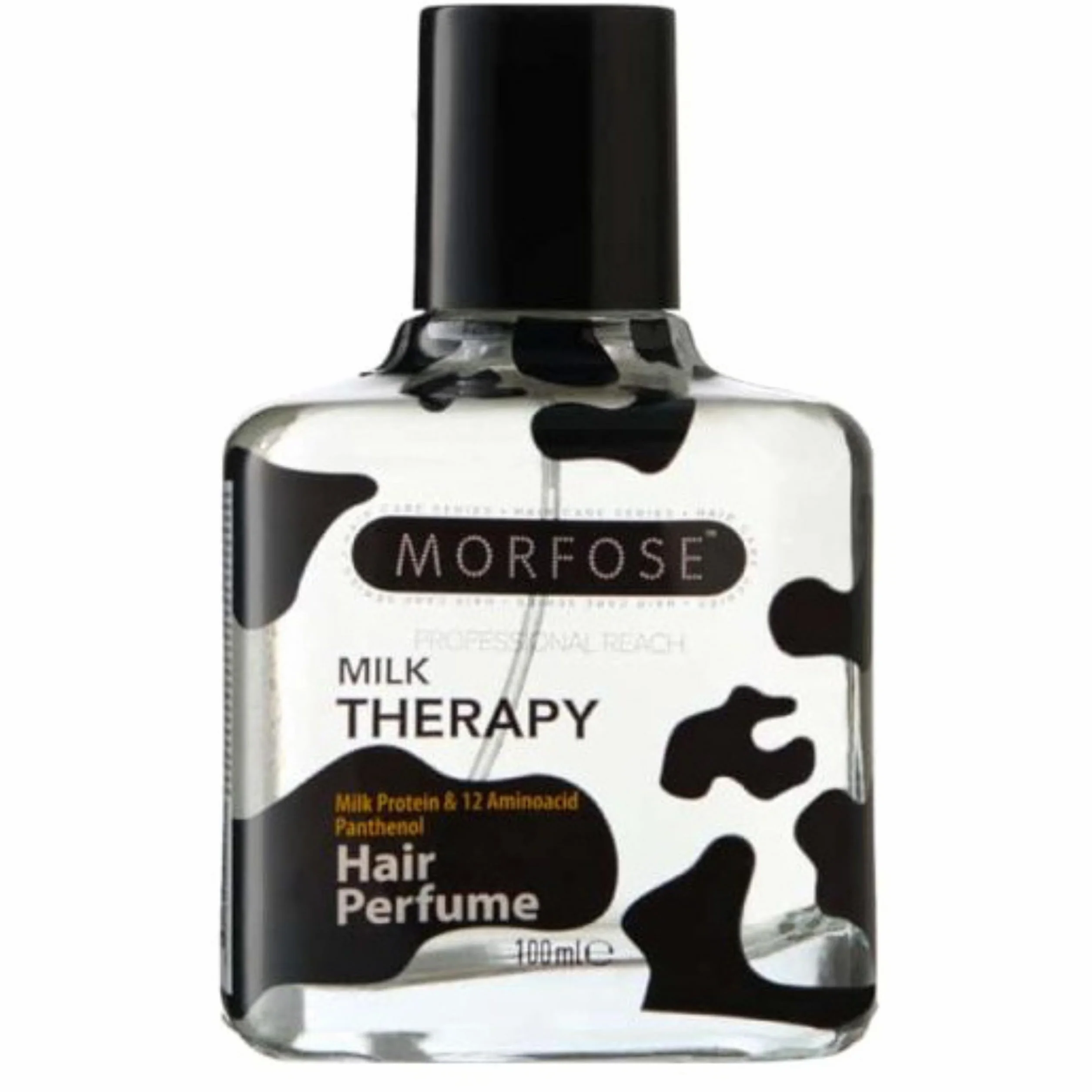 Morfose Milk Therapy perfumy do włosów 100 ml – perfumy do włosów bez alkoholu z białkiem mleka i 12 aminokwasami dla połysku i świeżości
