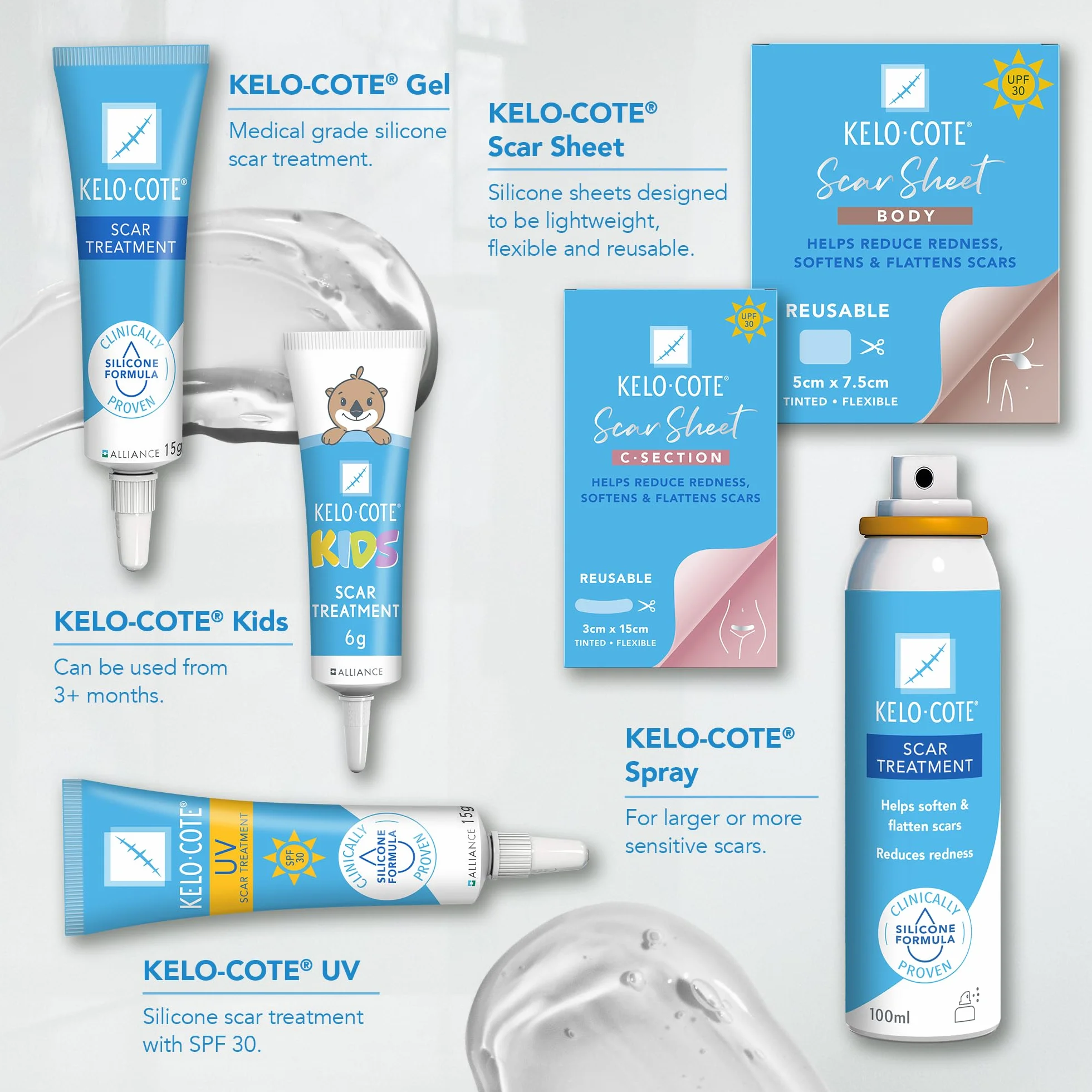 KELO-COTE Gel zur Narbenbehandlung, 15 G Żel