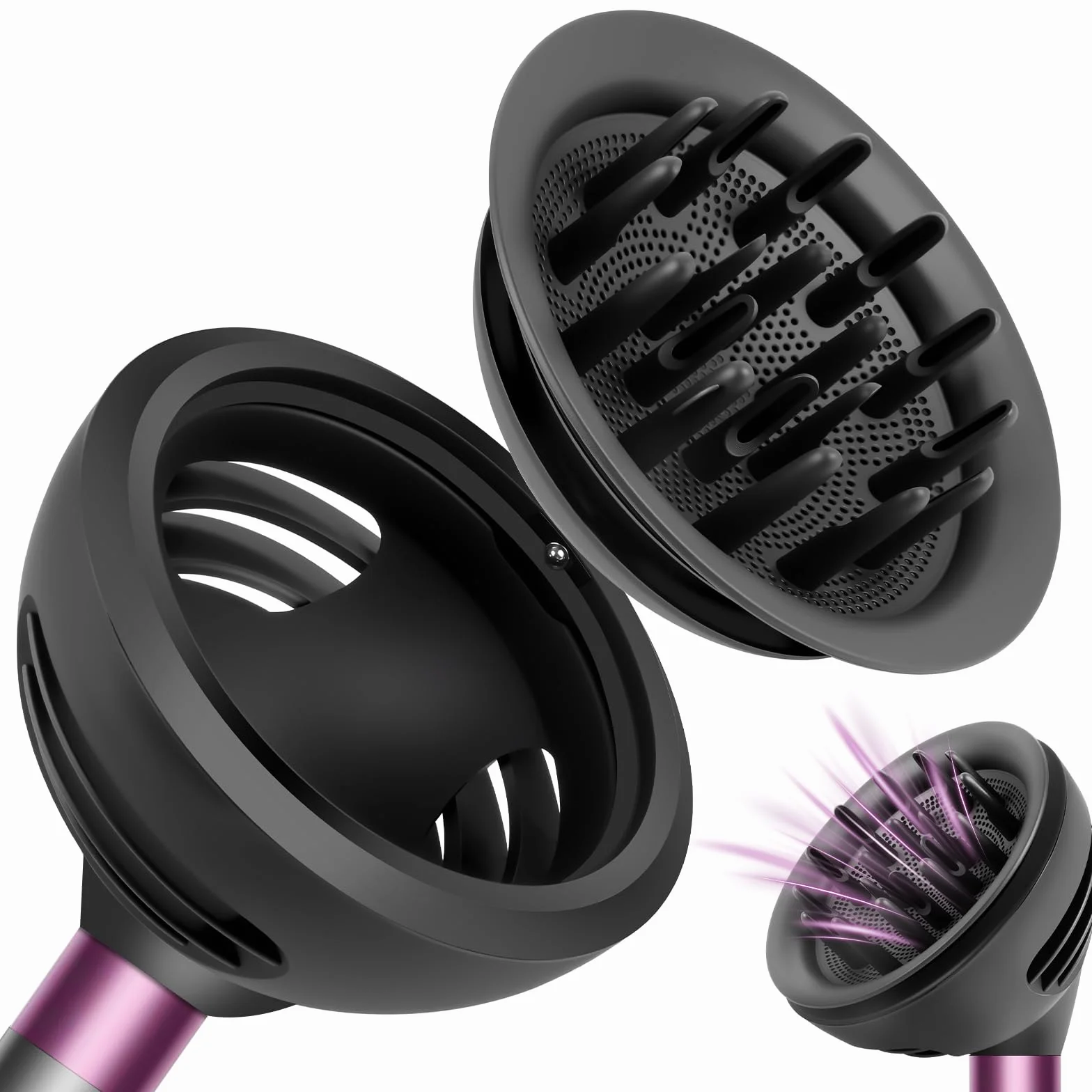 Dyfuzor do Dyson Airwrap Styler HS08 HS05 HS01 czarny