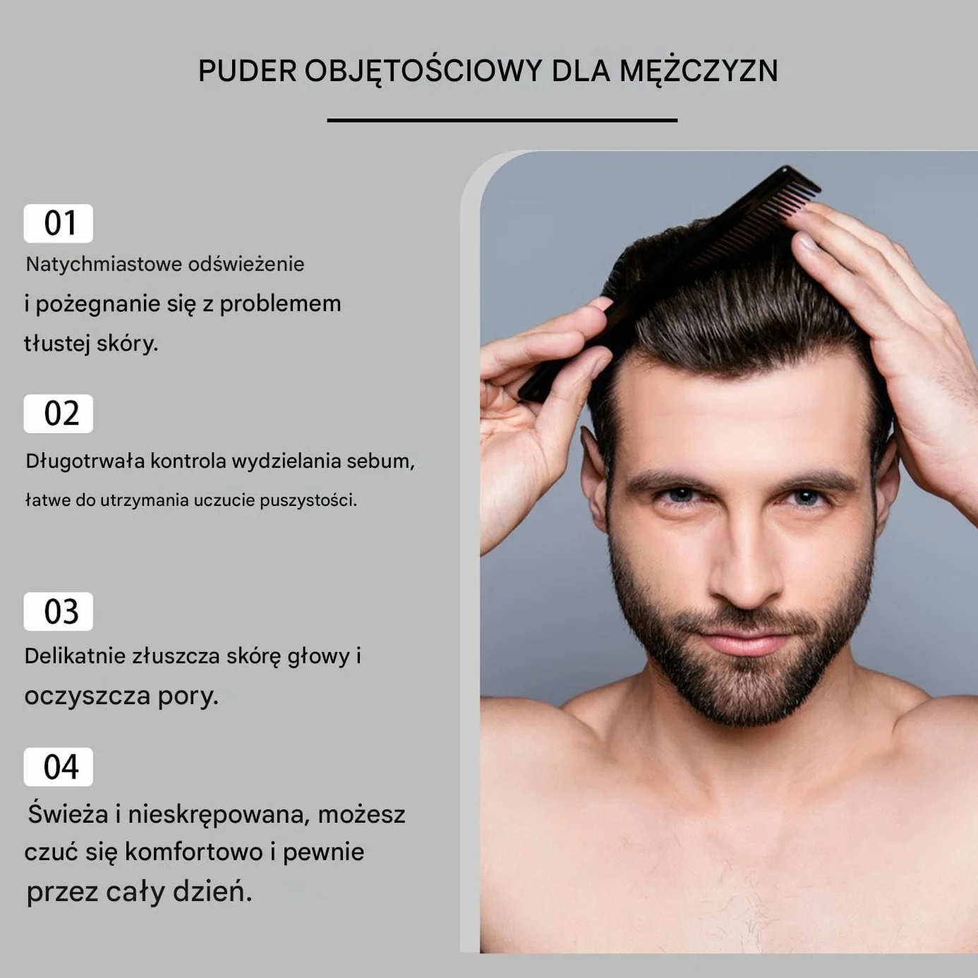 Hair Styling Powder, Volume Texture Powder, Matte Finish Grooming, Lightweight HairLift Easy Daily Use, Portable HairTool for Appointments Events, Compact Styling Solution