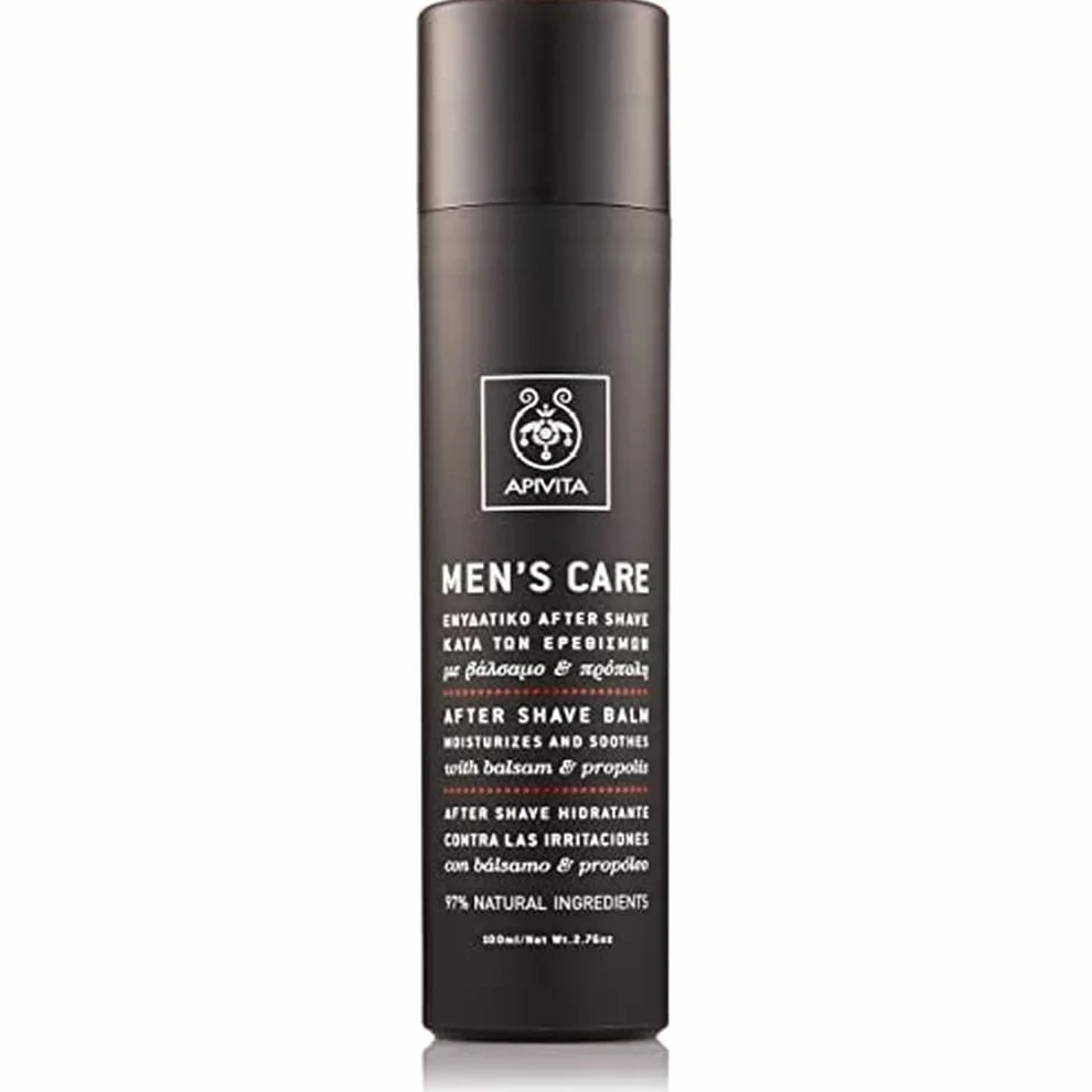 APIVITA MENS CARE balsam po goleniu 100 ml z hipericum i propolisem