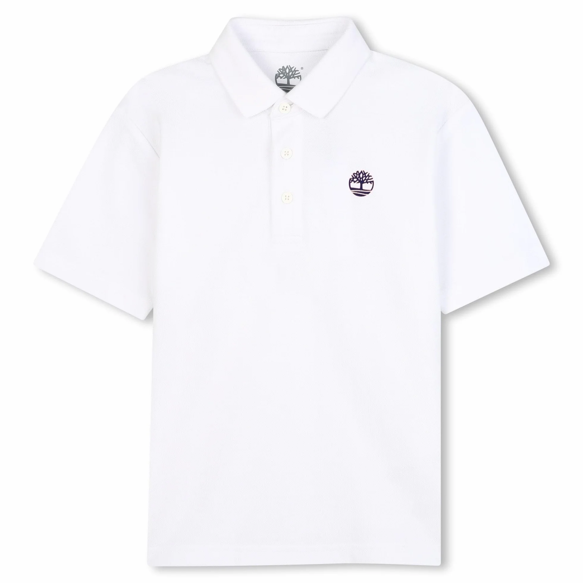 Timberland Chłopięca koszulka polo, T60580, Biały, 6 Lat