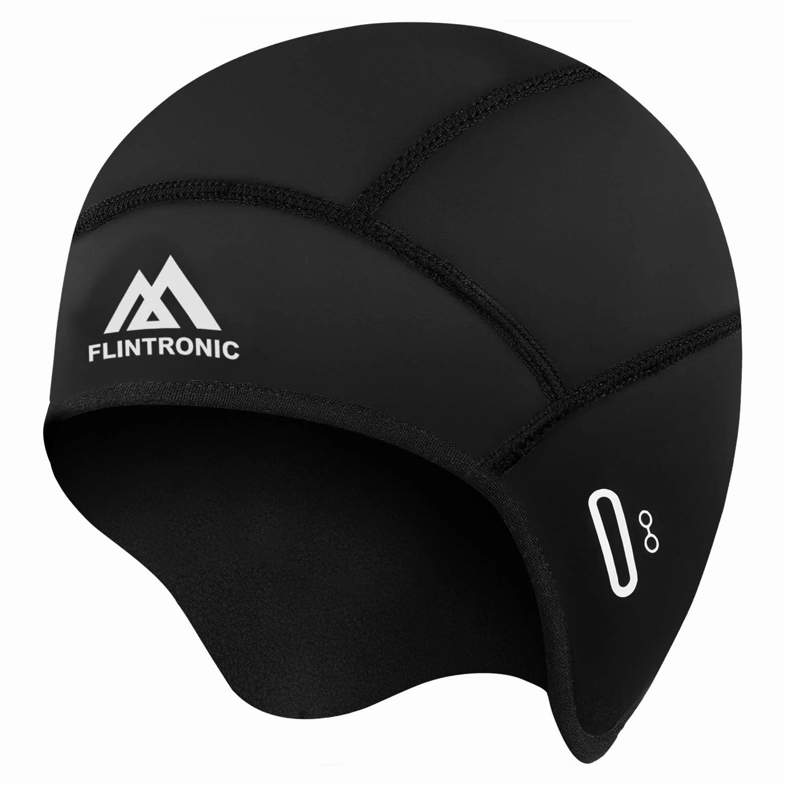 flintronic Zimowa czapka rowerowa, wiatroszczelna czapka rowerowa, ciepła czapka rowerowa, oddychająca czapka rowerowa, czapka do biegania dla mężczyzn i kobiet, do jazdy na rowerze, jazdy na nartach,