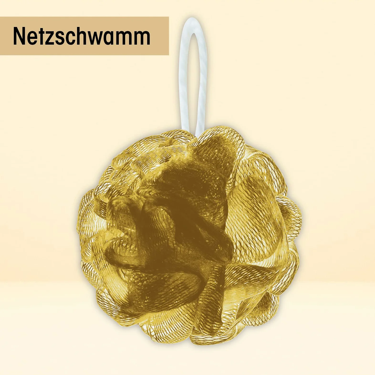 accentra Luxury Bath Set Gift Set w pięknych złotych brokatowych pompkach, 9-częściowy luksusowy zestaw pielęgnacyjny zestaw pod prysznic - dla relaksującego doświadczenia SPA