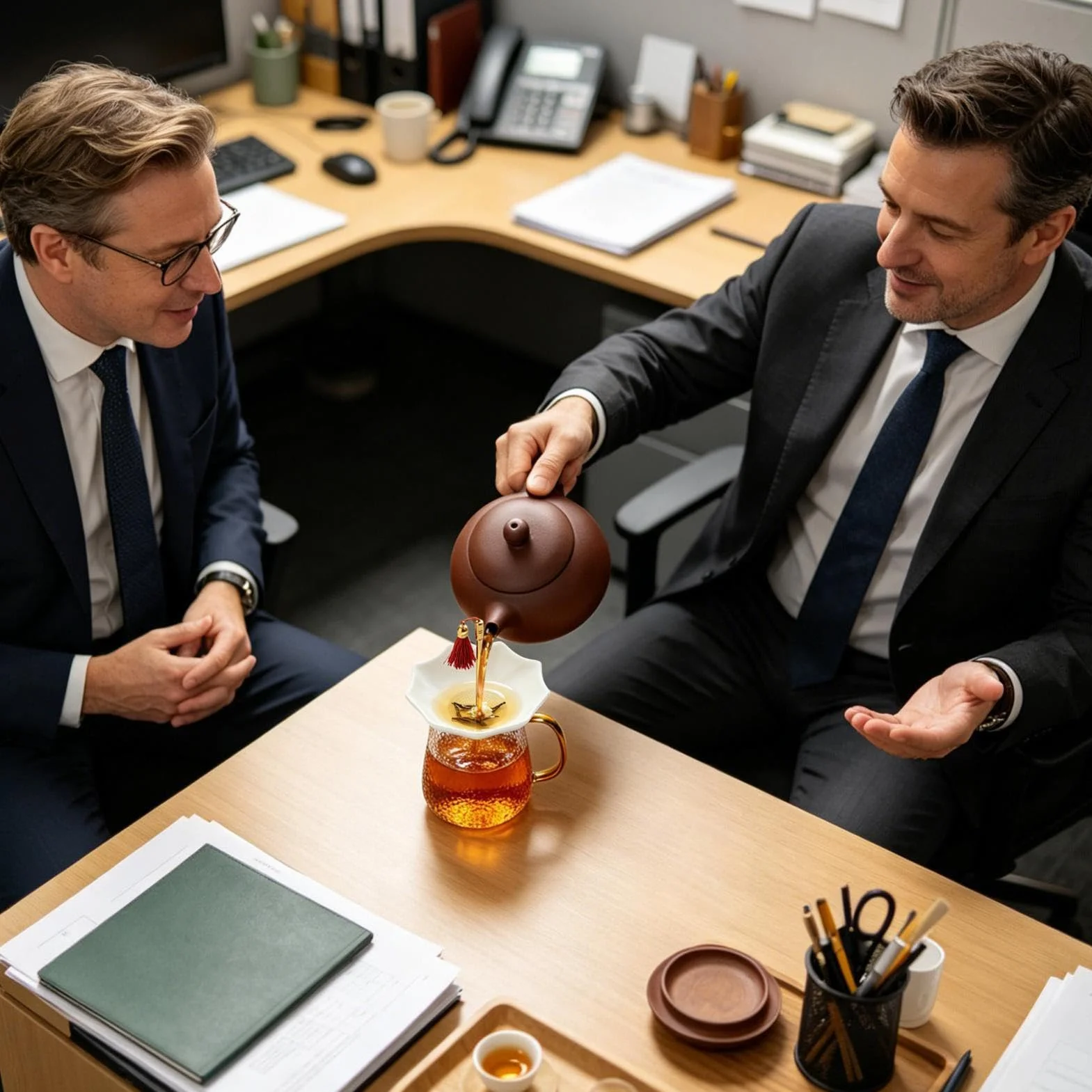 Zaparzacz do herbaty - Ceramiczne Sitko Parasolkowe Czajniczek Z Podstawką Do Liści Herbaty | Zaparzacz do herbaty liściastej | Do Zmiękczania Wody, Wzmacniania Smaku, Parzenia Mleka,
