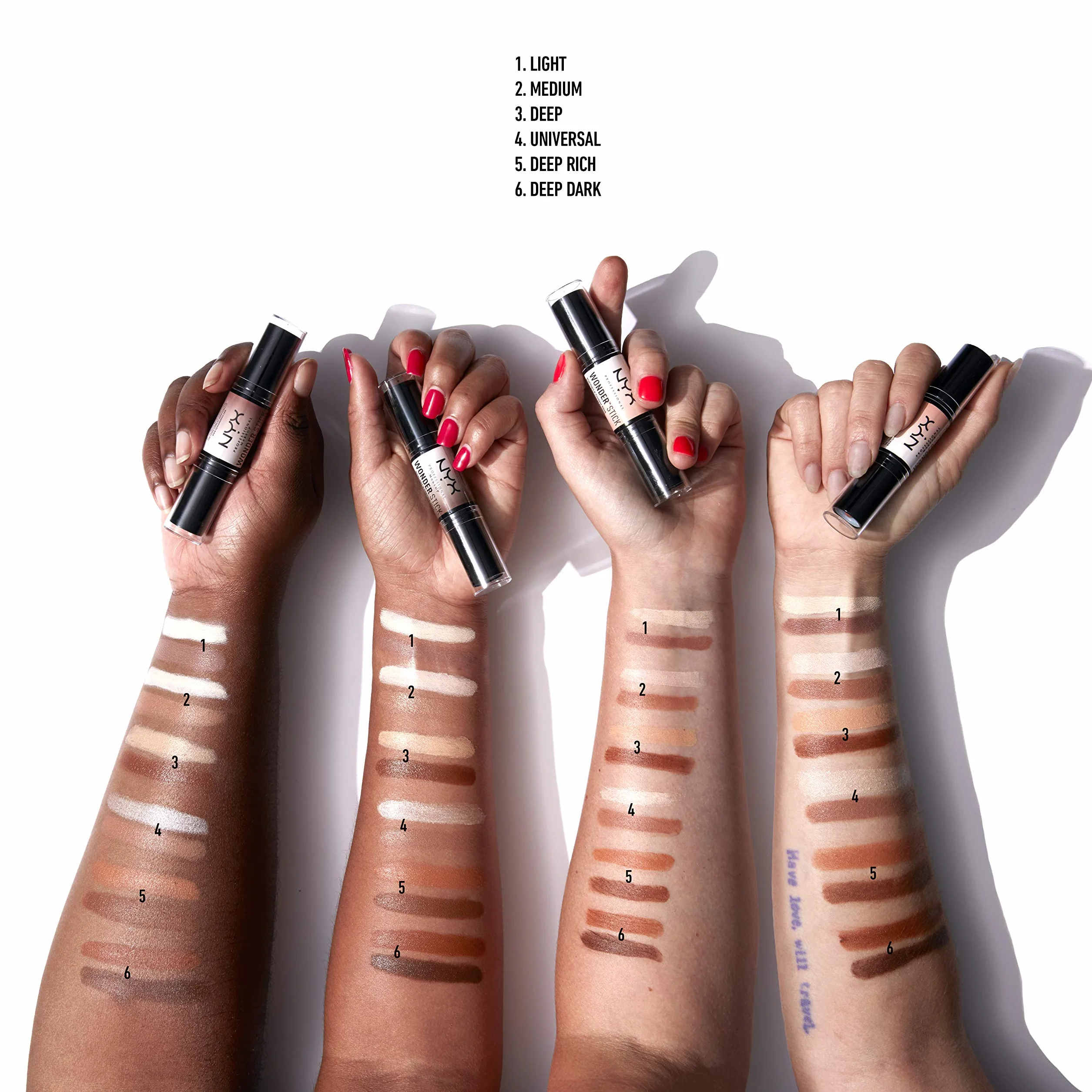 NYX Professional Makeup Dwustronny Rozświetlacz i Konturówka Kremowa Tekstura Jasny