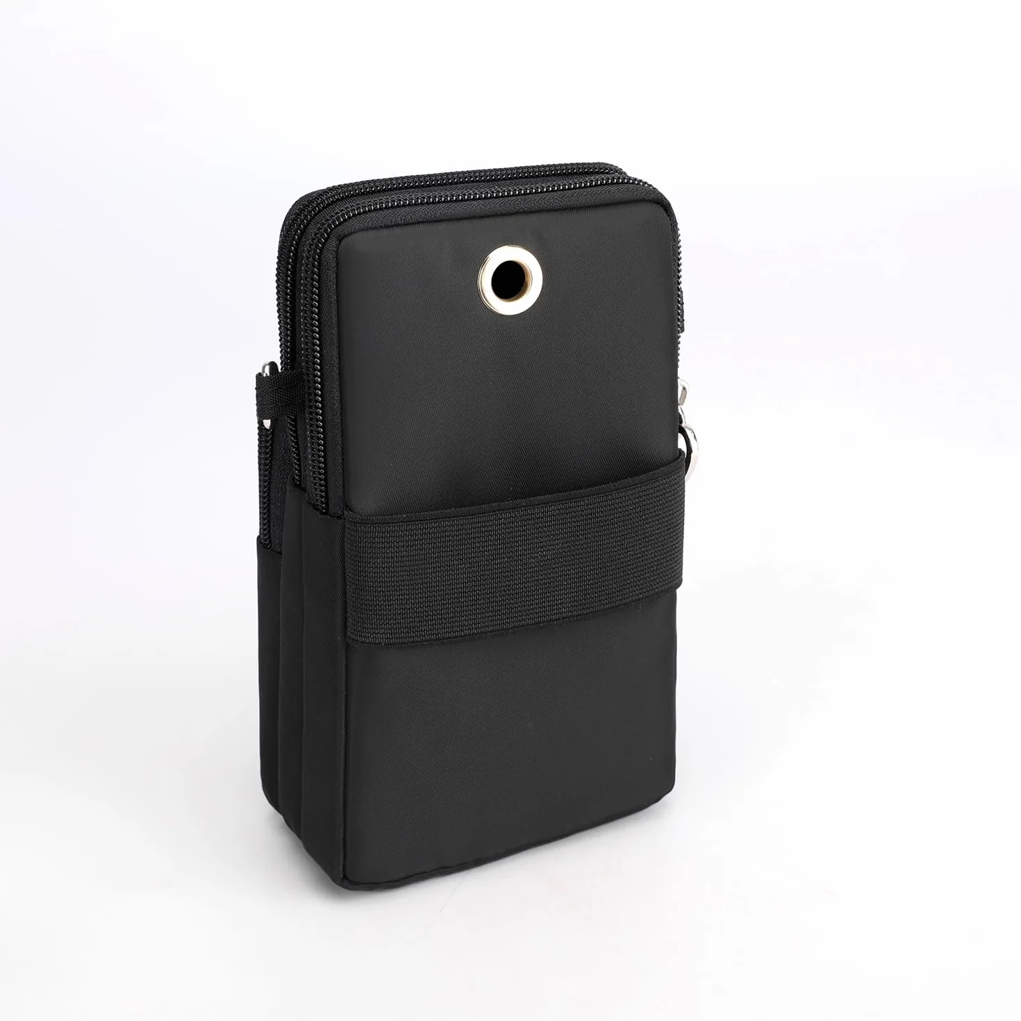 JANKS Mała torba crossbody dla kobiet, mini portmonetka na telefon z paskiem crossbody i portfelem, nylonowa torba na ramię