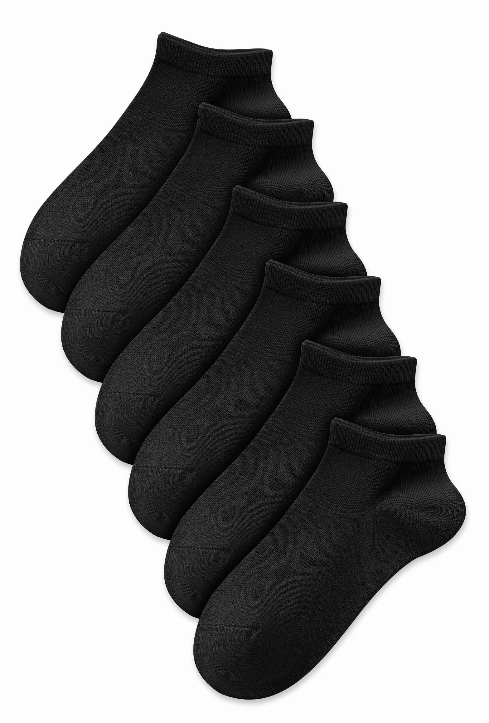 QINCAO Skarpety do trampek Mężczyźni Kobiety 6/10 par Pół-skarpetki Ćwierć-skarpety Bawełniane Unisex Krótkie Skarpety