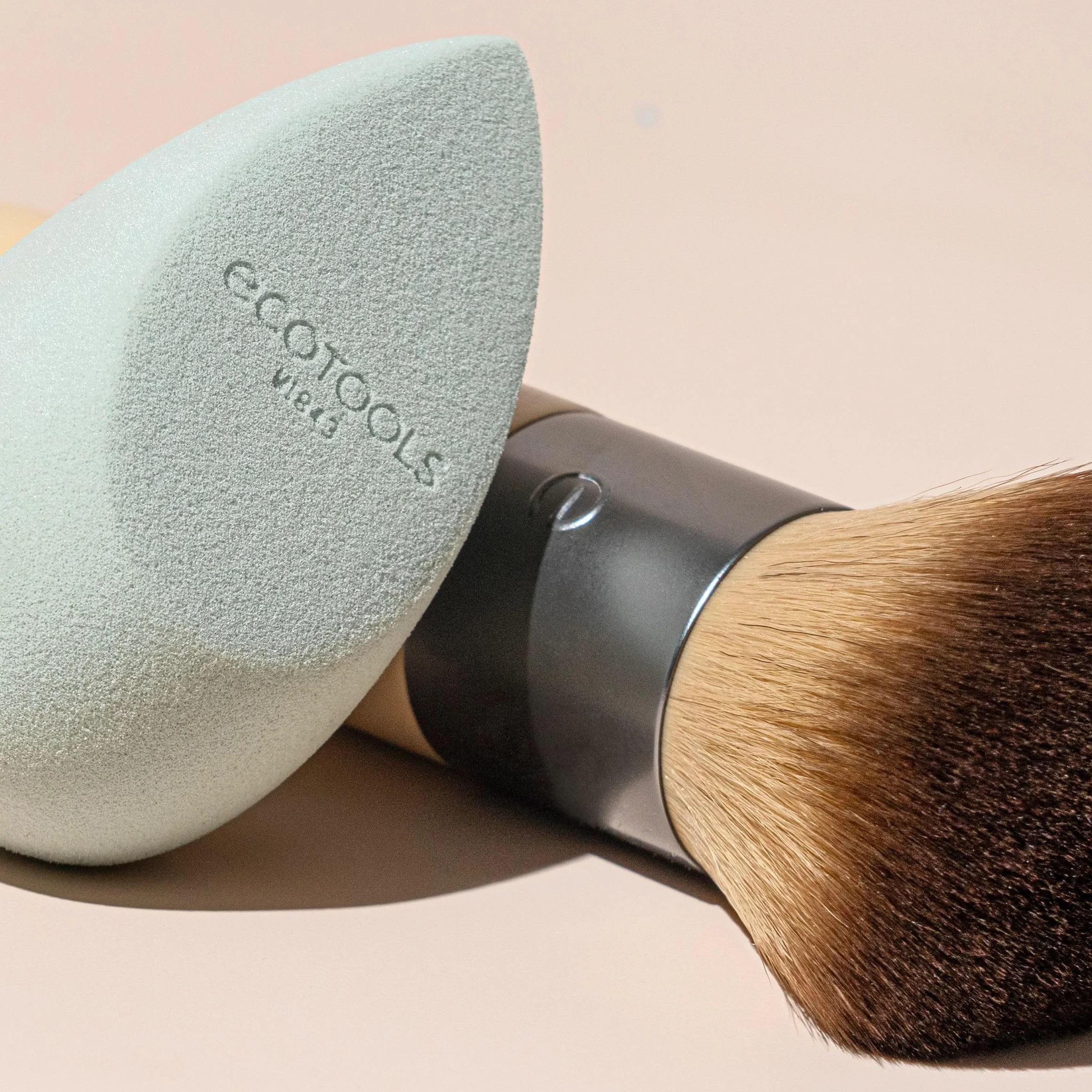 EcoTools Blend + Blur Makeup Brush and Sponge Duo, 2 sztuki