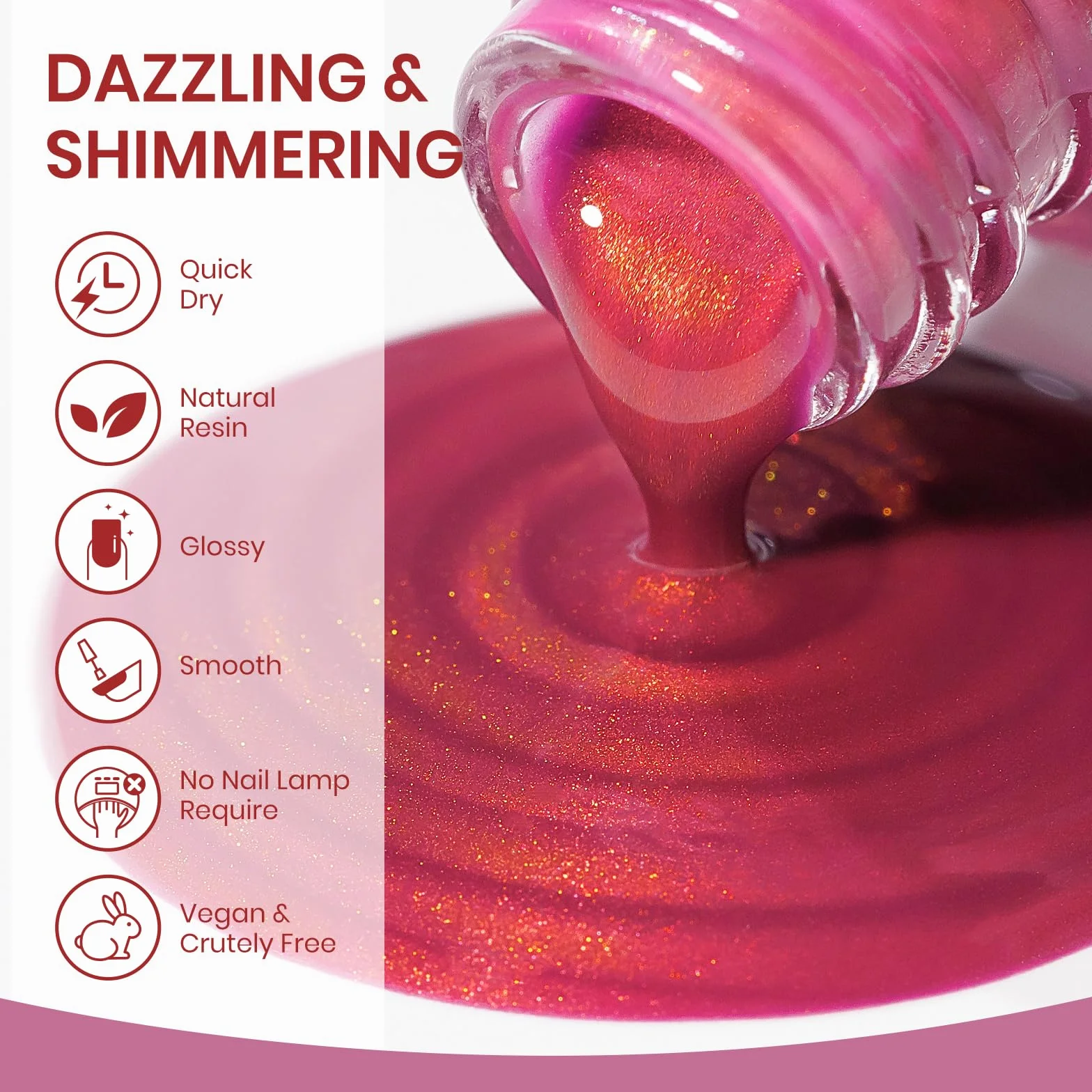 SUPWEE Cat Eye lakier do paznokci z magnesem, 16 ml, szybkoschnący, magnetyczny lakier żelowy bez lampy UV Quick Dry High Gloss Oil Based Nail Polish do majsterkowania i użytku domowego 028