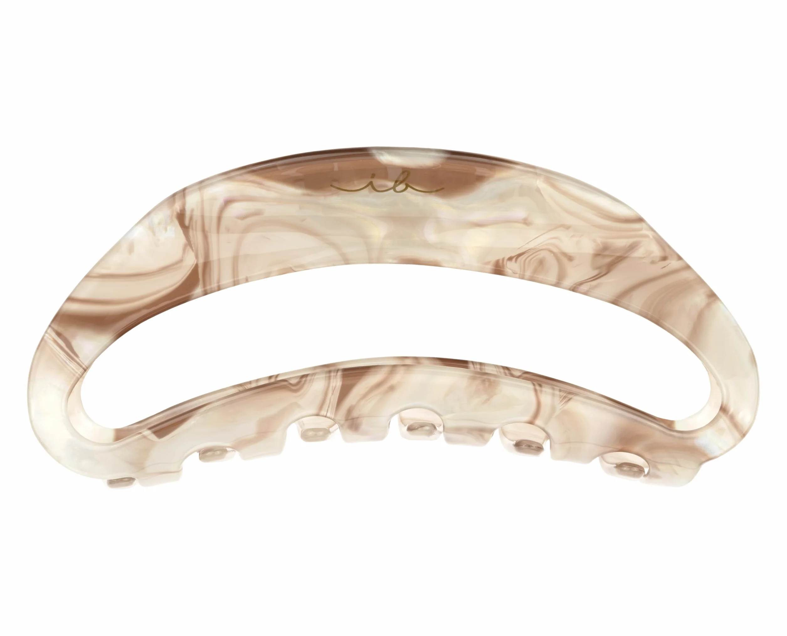 Invisibobble CLIPSTAR Amber Glow Duża ciepła beżowa spinka do obszernych fryzur