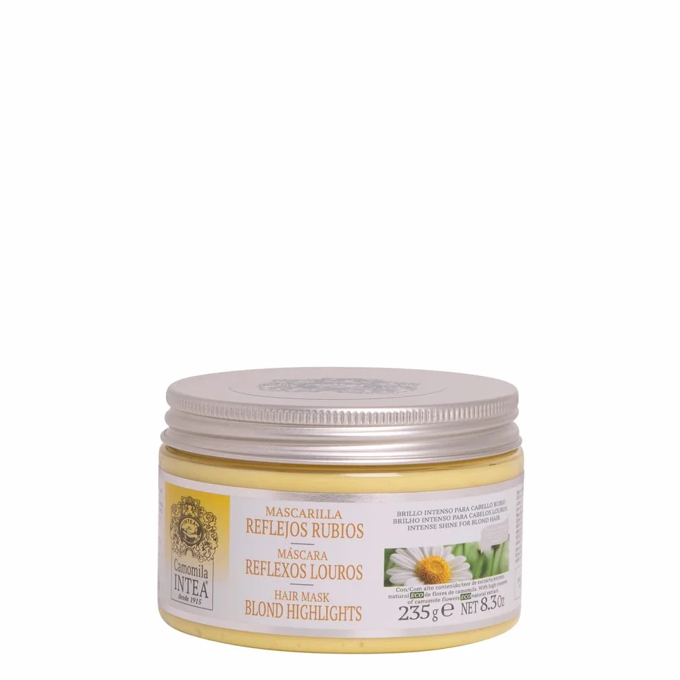 Camomila Intea - 2 Szampony Dziecięce Odbicie Blondynki 250 ML + Maska Odbicie Blondynki 250 ML + Szczotka Przeciwutleniająca