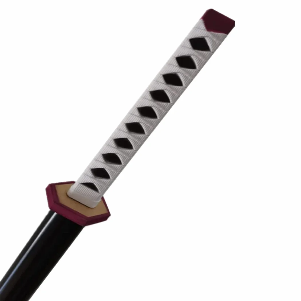 damdos Halloween rekwizyt broń demon pogromcy cosplay miecz pianka PU 80 cm Tomioka Giyuu Kamado Tanjirou miecze prezenty urodzinowe (Tomioka Giyuu)