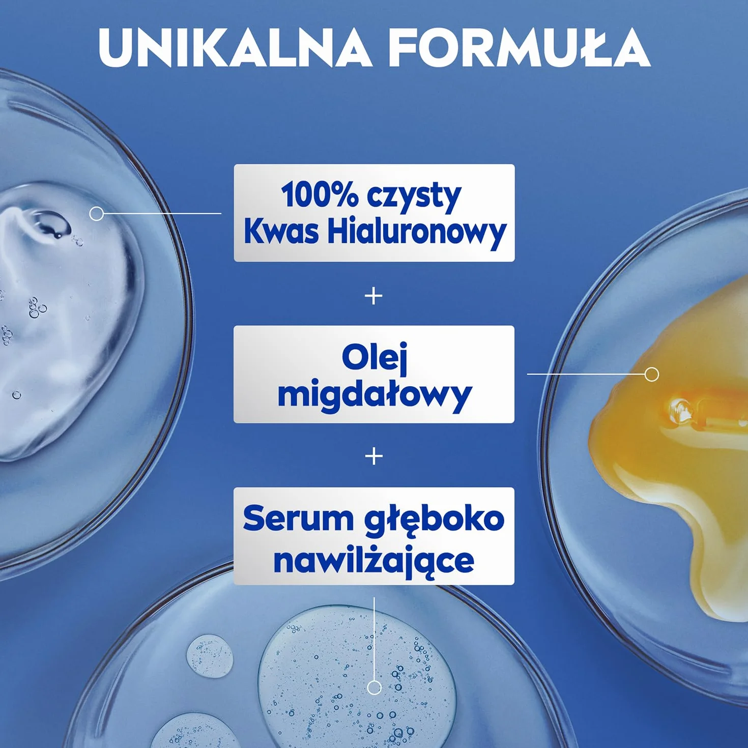 NIVEA Odżywcze mleczko do ciała z pompką z naturalnym olejkiem migdałowym i kwasem hialuronowym 625 ml