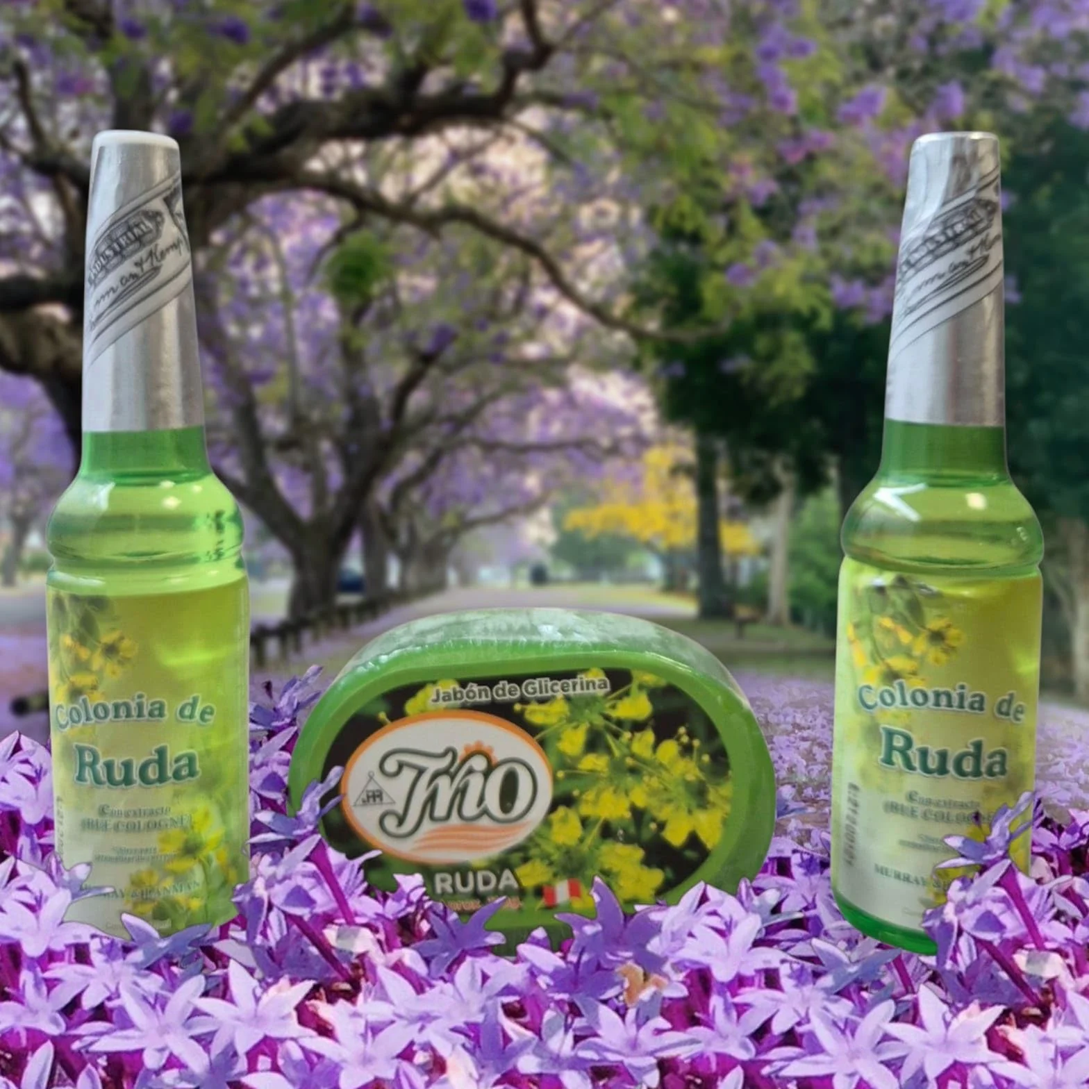 Ruda Esoteric Pack – 2 x woda Ruda Murray & Lanman 70 ml mini + mydło Ruda 95 g | Czyszczenie energii i ochrona