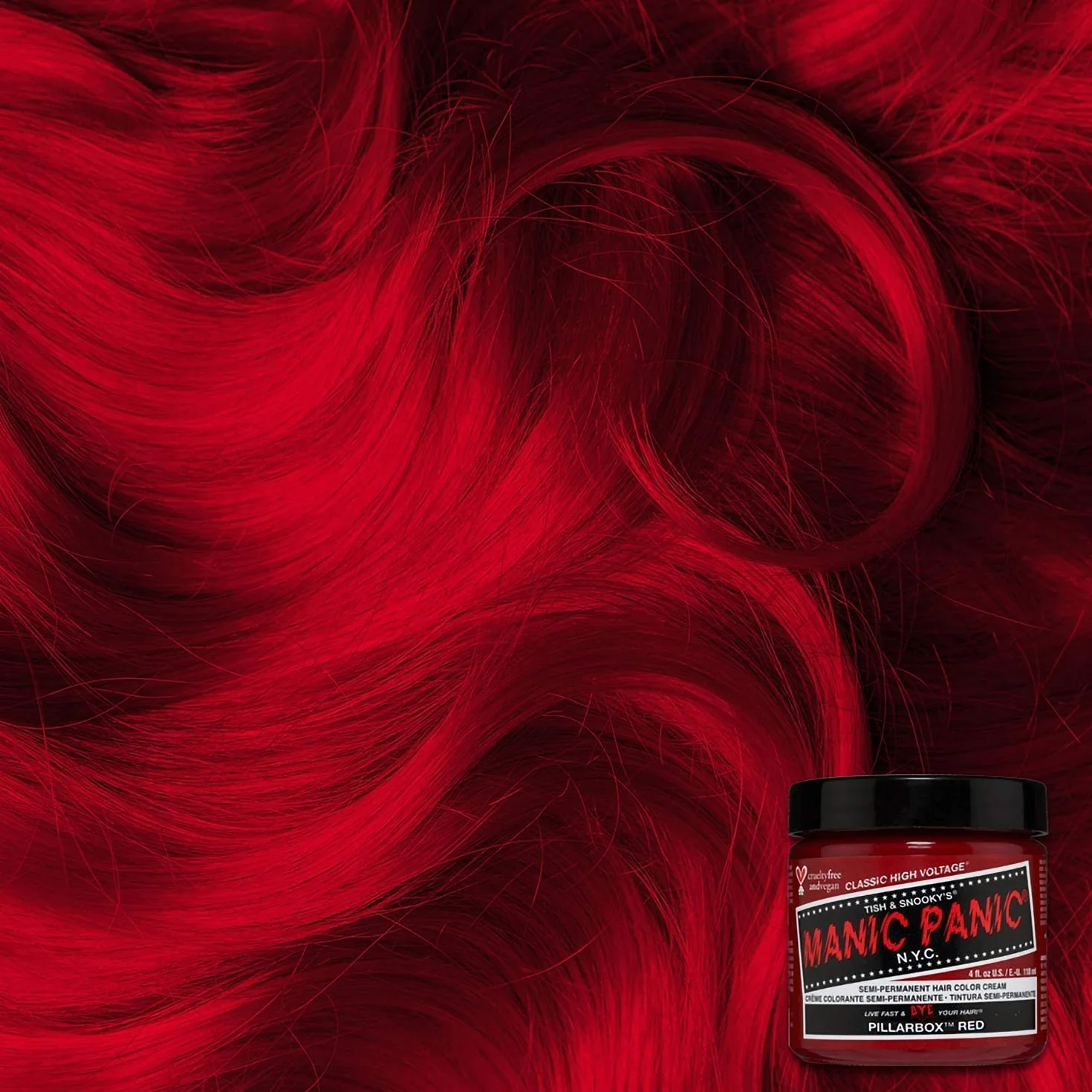Manic Panic Cotton Candy Pink, classic hot pink hair colour