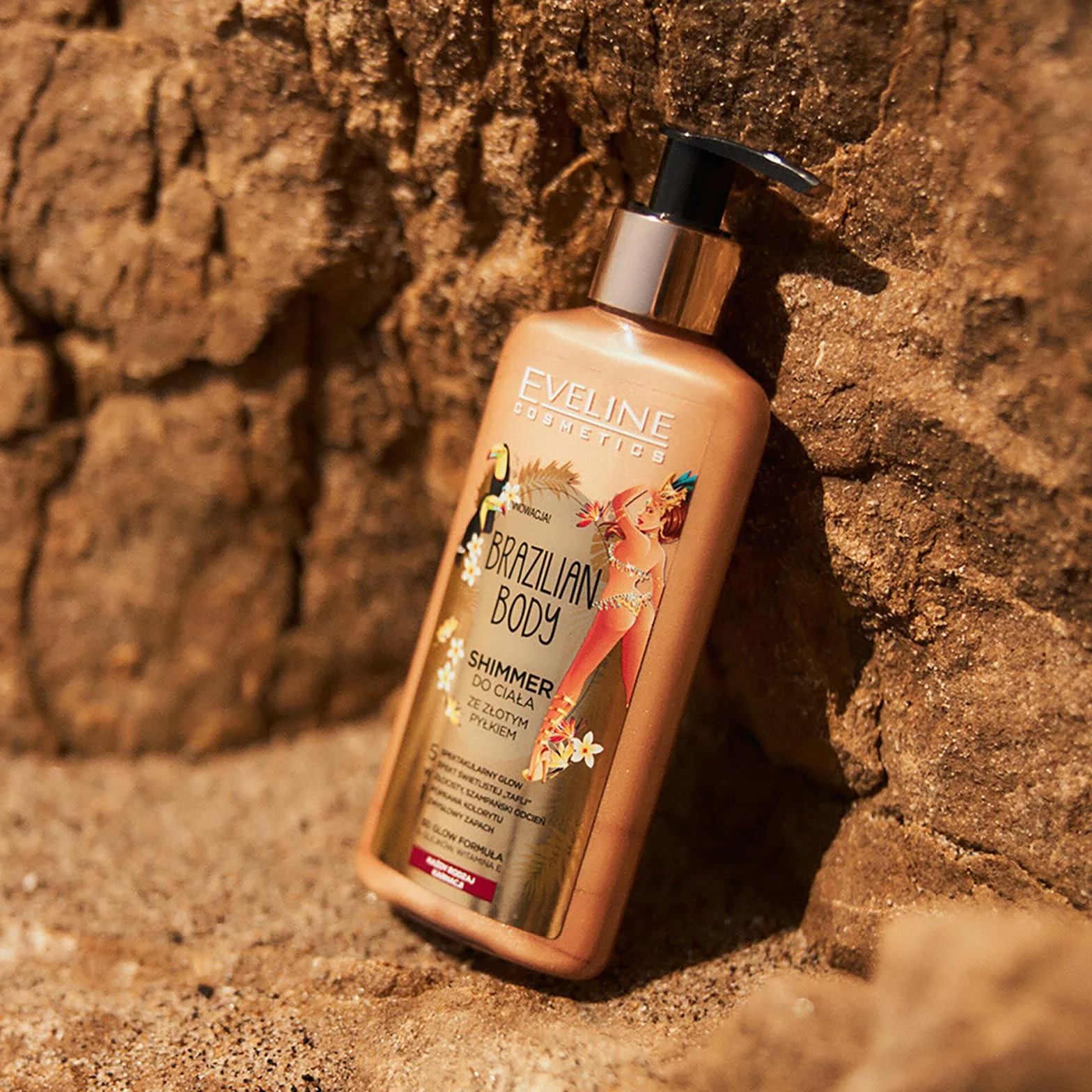 Eveline Cosmetics Brazilian Body Shimmer olejek do ciała