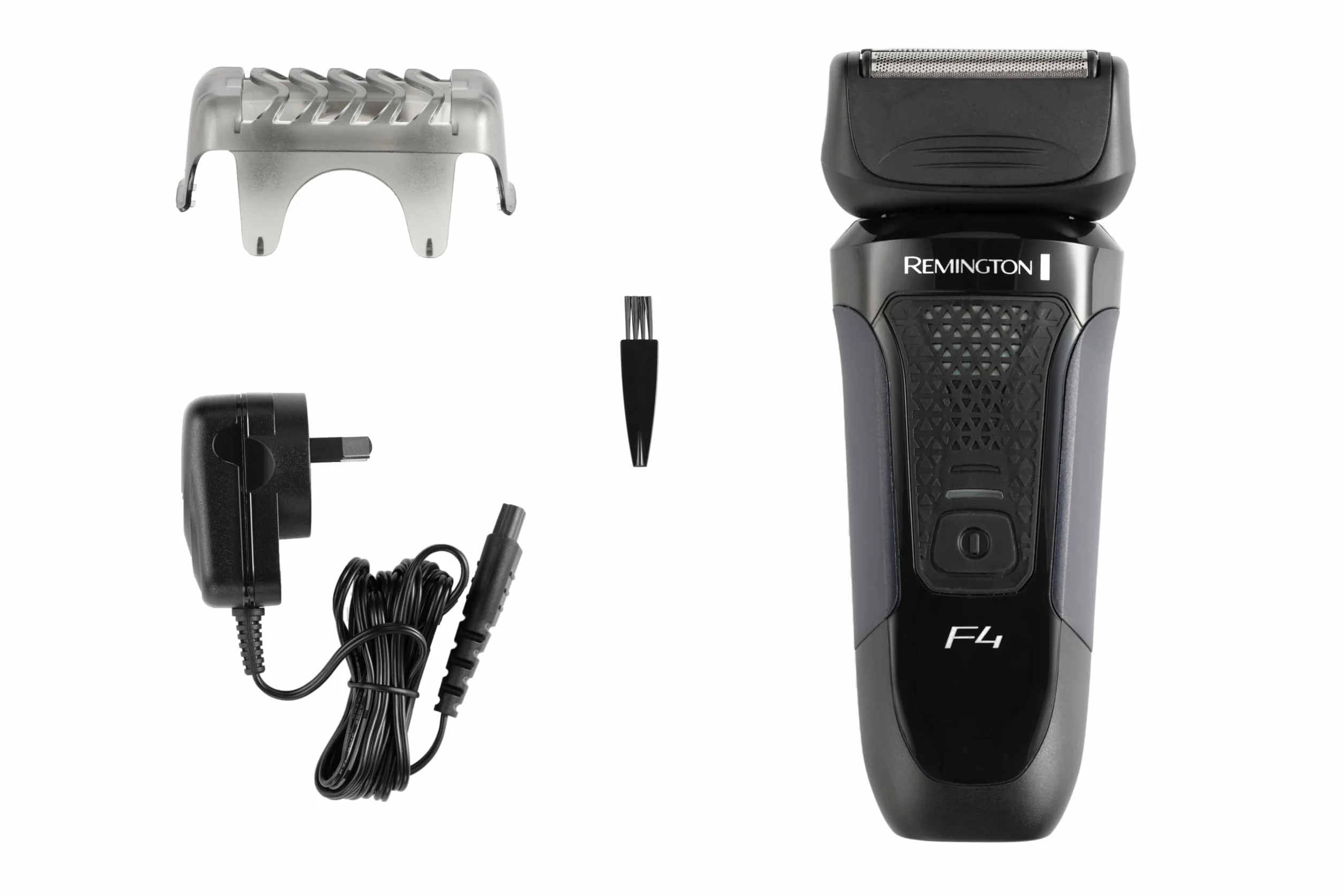 Remington golarka męska, elektryczna, foliowa, bezprzewodowa, wodoodporna, do golenia na sucho i mokro, nasadka do 3 dniowego zarostu, wysuwany precyzyjny trymer, wskażnik LED, Style Series, F4002 F4