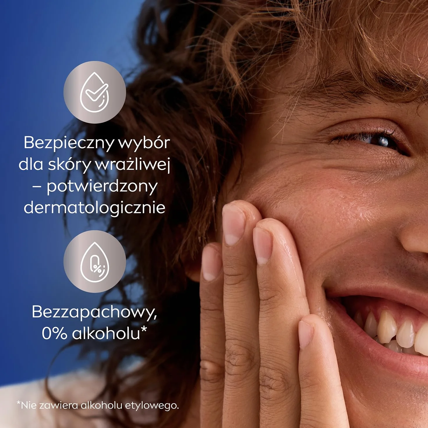 NIVEA MEN Sensitive krem nawilżający do twarzy męski – skóra wrażliwa, pantenol, witamina E – 50 ml