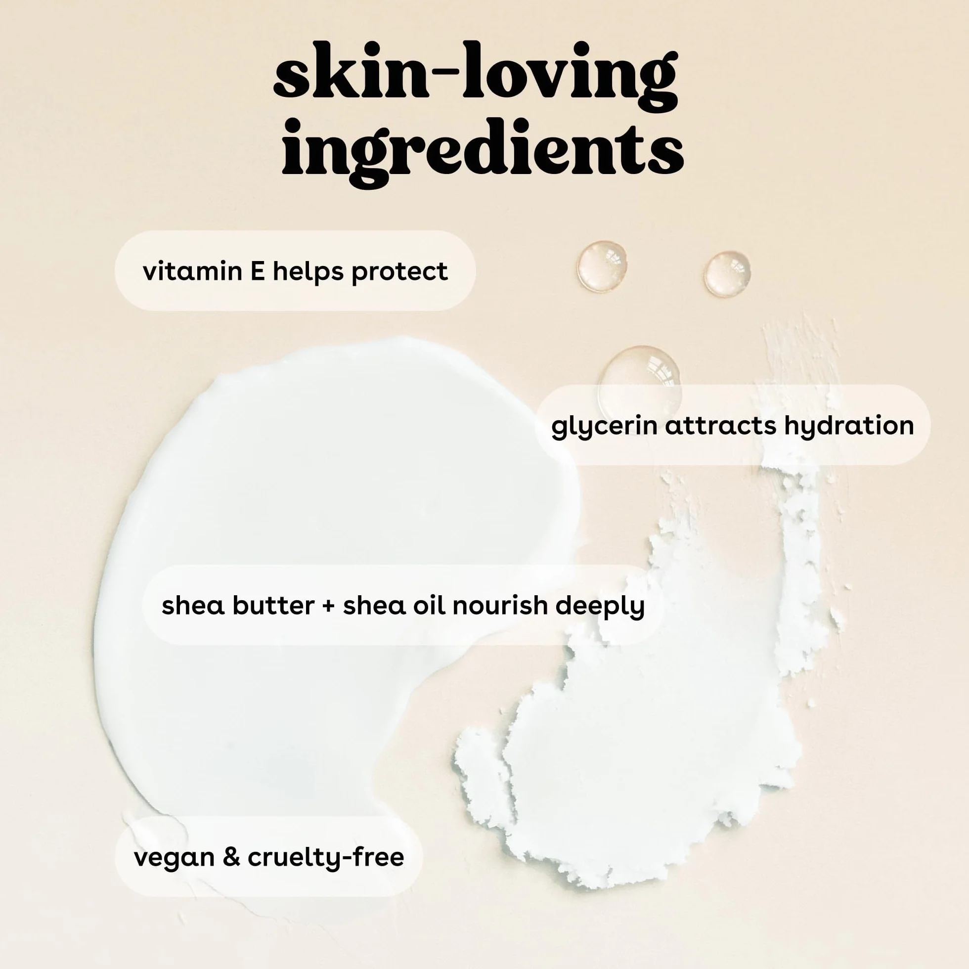 eos Shea Better balsam do ciała - Fresh & Cozy, nawilżający balsam do pielęgnacji skóry 24-godzinnej, lekki i nietłusty, wyprodukowany z naturalnej Shea, wegański, 473 ml