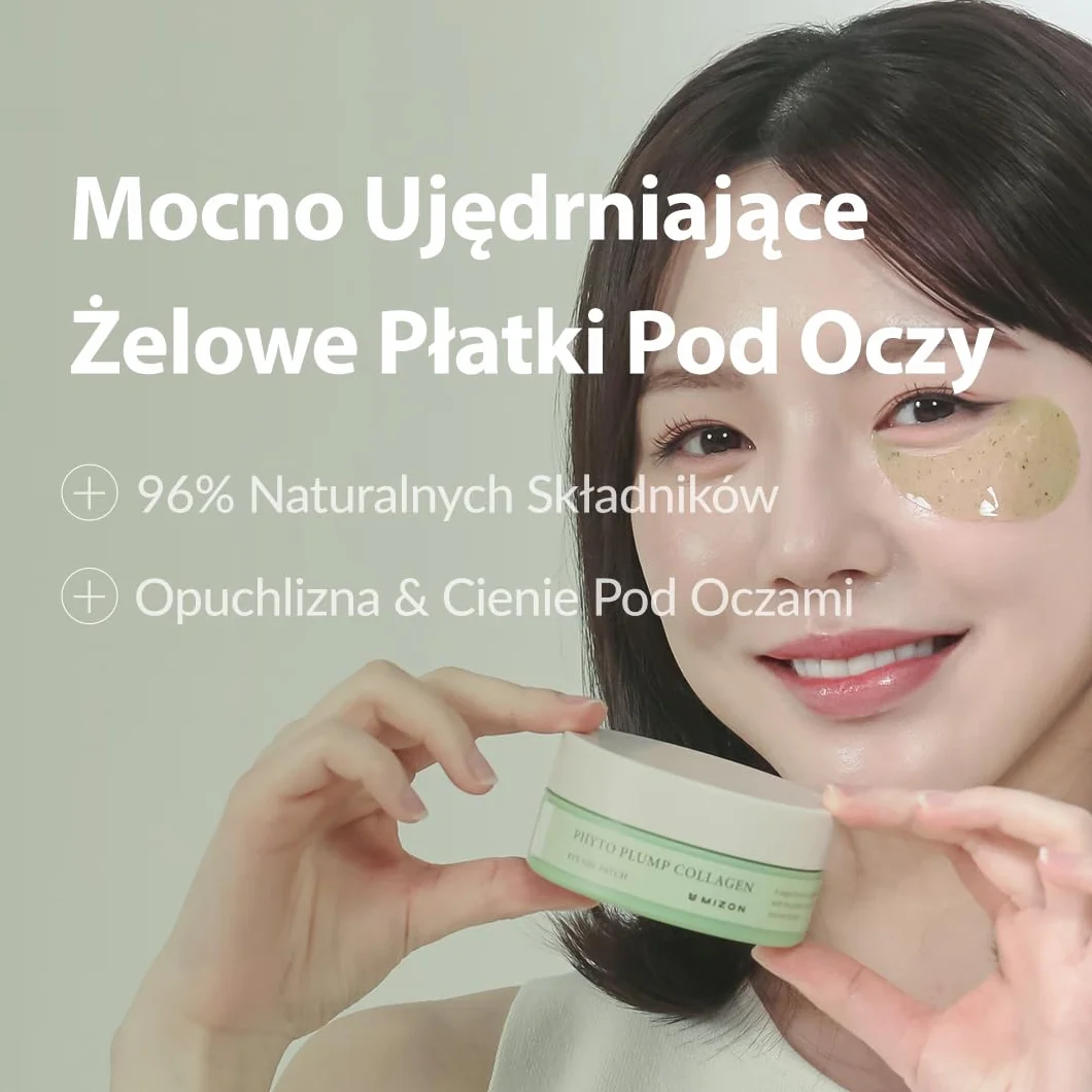 MIZON PHYTO PLUMP KOLAGEN ŻEL OCZY PATCH