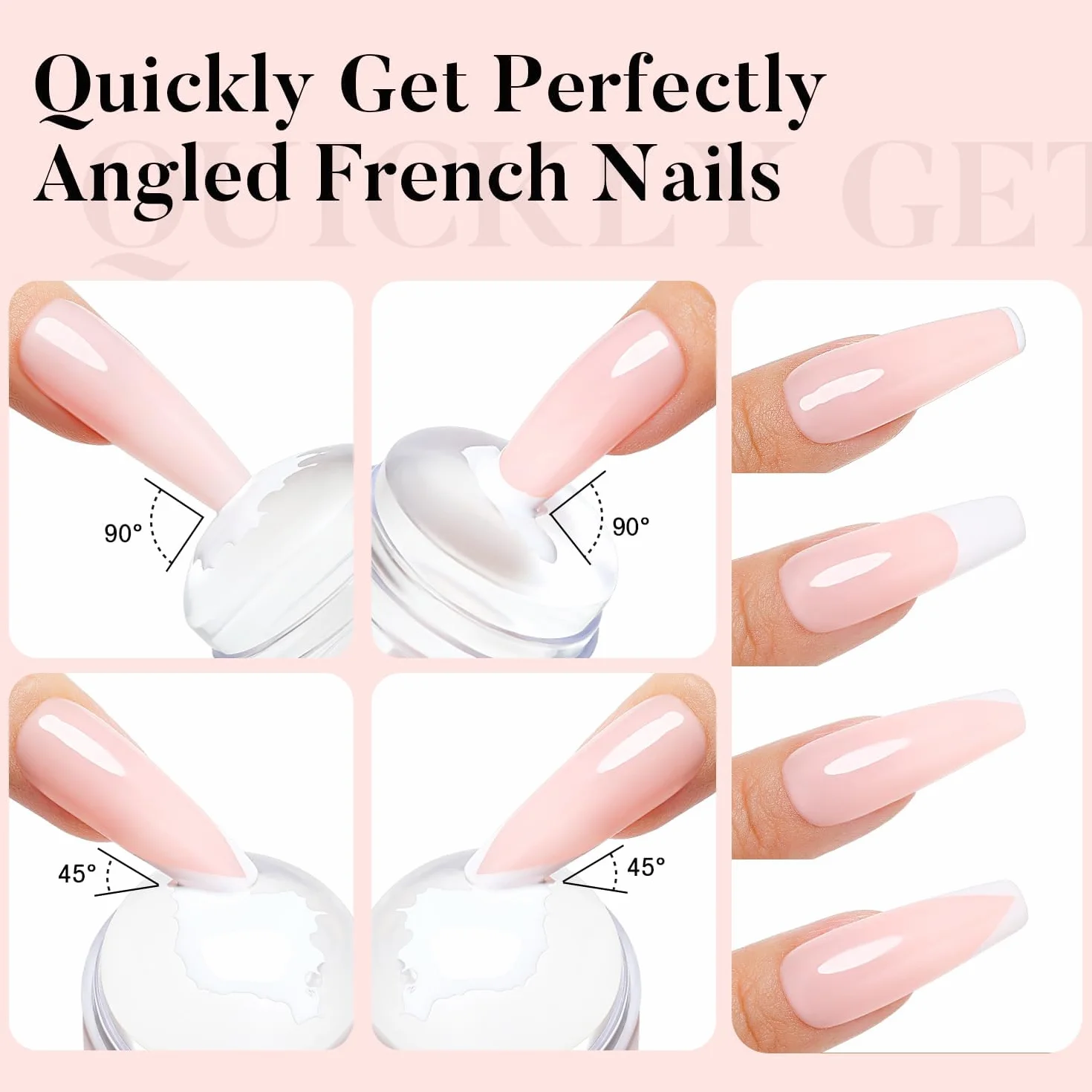 AIMEILI Nail Art Tamping Plates Zestaw do manicure pedicure 5 szt. płaskich paznokci z 2 stamper i 2 skrobaczki