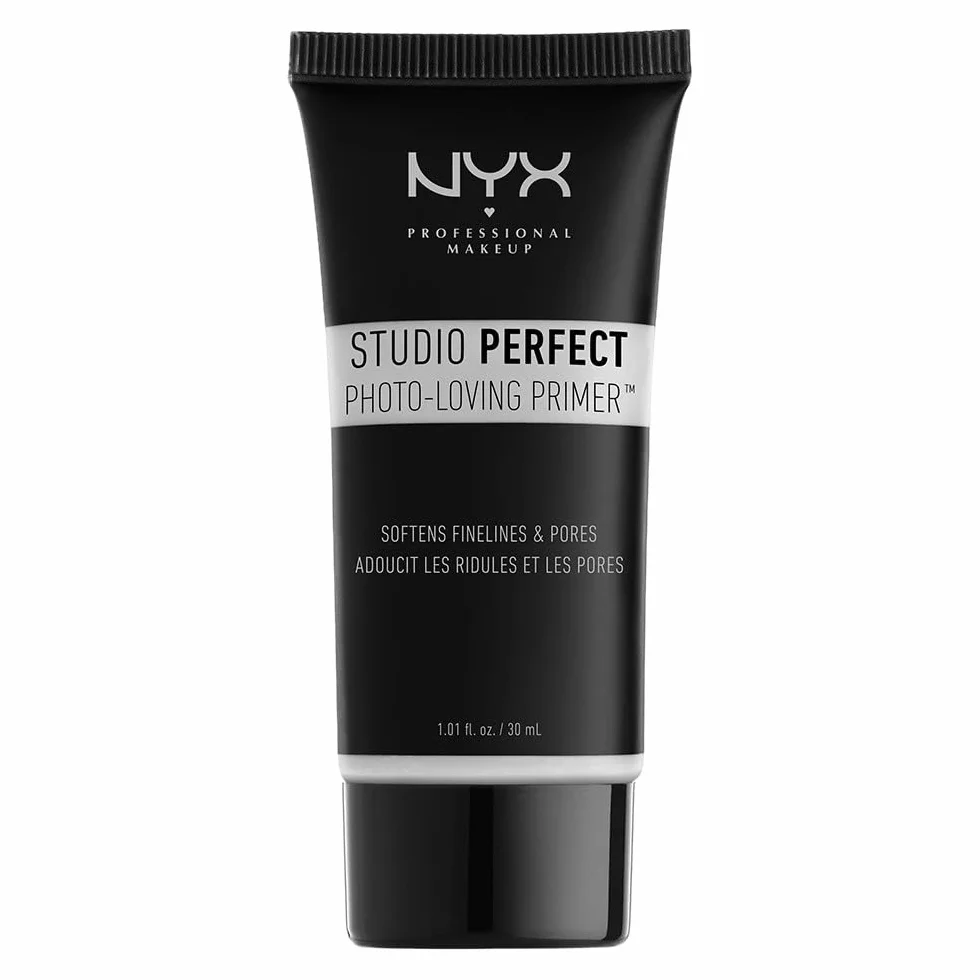 NYX Professional Makeup Studio Perfect Primer baza pod makijaż transparentna, jedwabista, lekka, 01 Clear, 30 ml