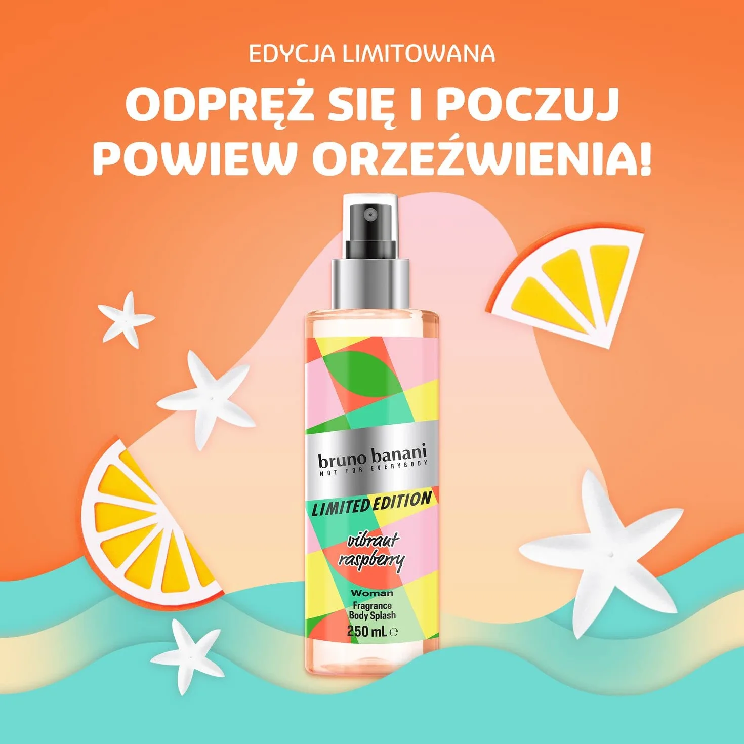 Bruno Banani Vibrant Raspberry Limited Edition Mgiełka do Ciała 250 ml