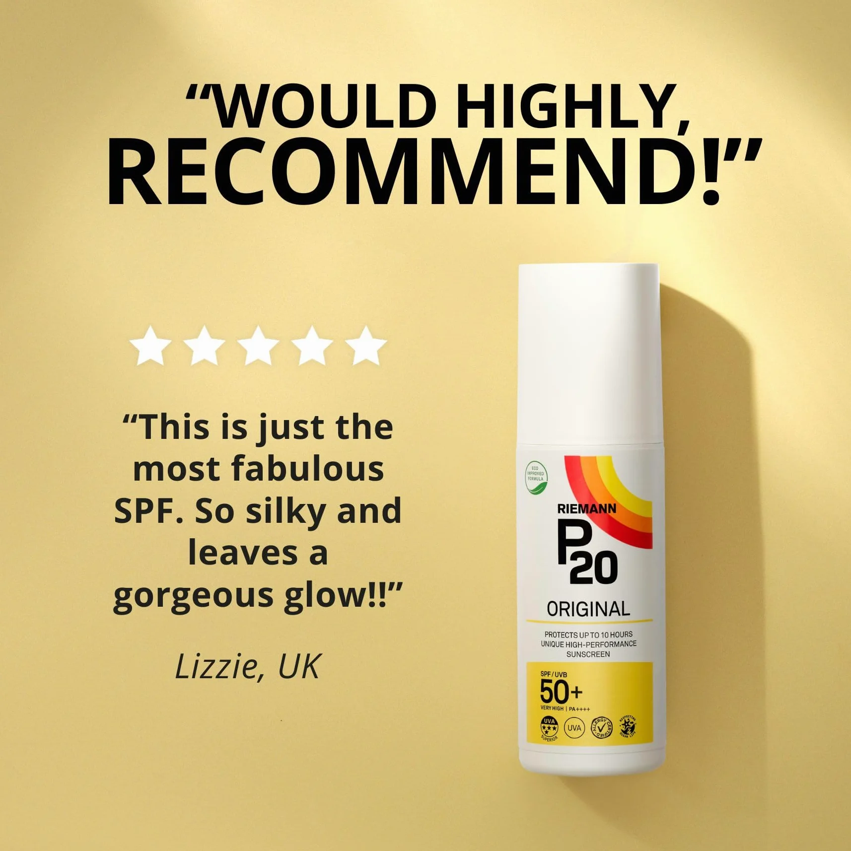 Riemann P20 Original SPF / UVB 50 krem przeciwsłoneczny w sprayu 200 ml