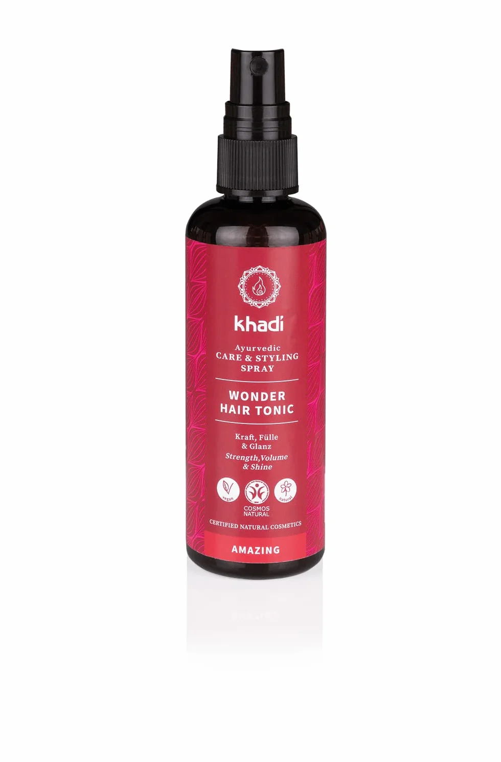 Khadi WONDER HAIR TONIC Ajurwedyjski tonik do włosów 100ml naturalny wegański
