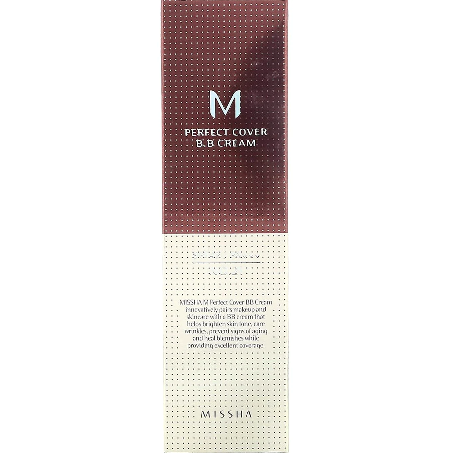 Missha M Perfect Cover BB Cream SPF 42 #21 Jasny Beżowy 50ml