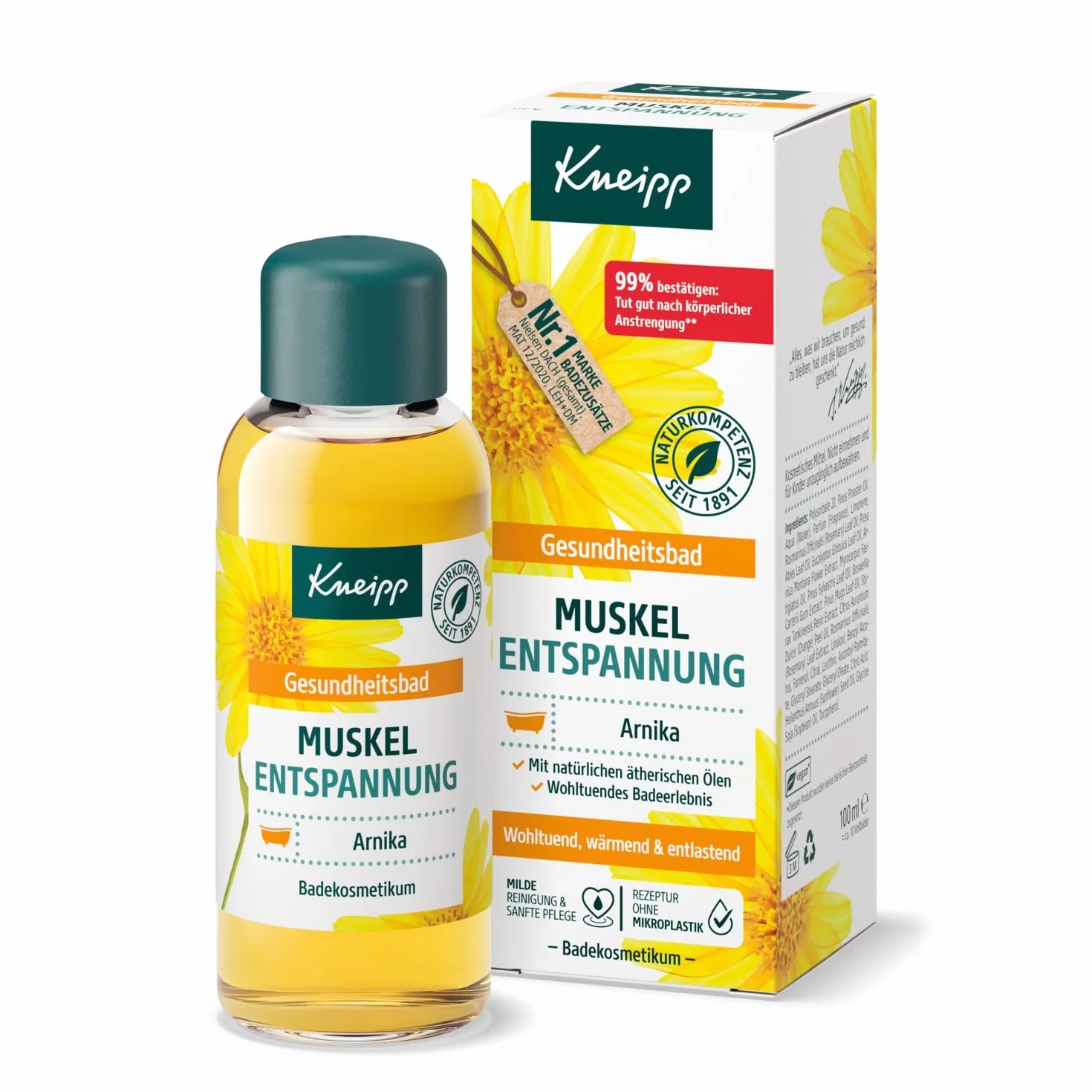 Kneipp Aroma Olejek do Kąpieli, 100 ml