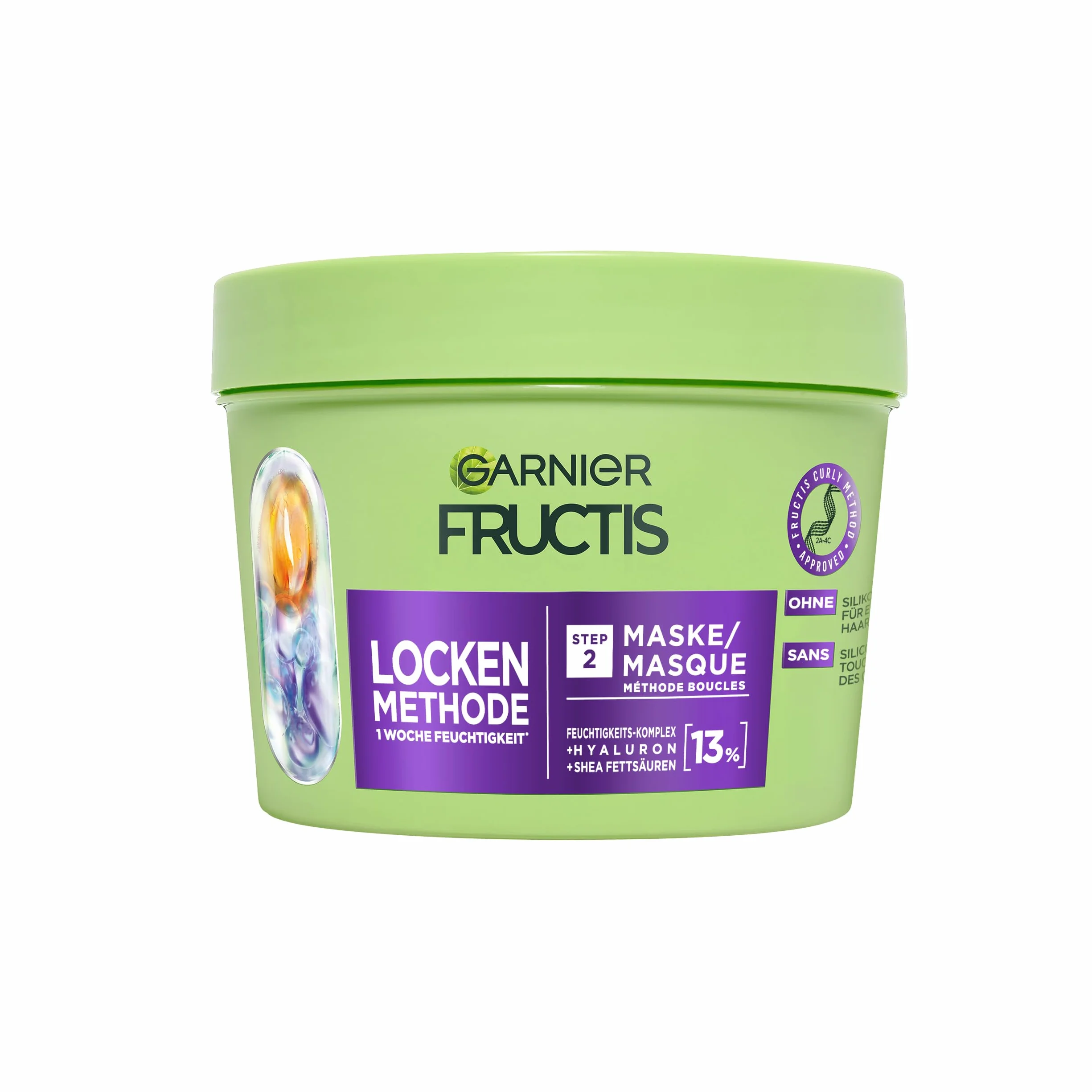 Garnier Maska do Włosów Locken Methode, 370 ml