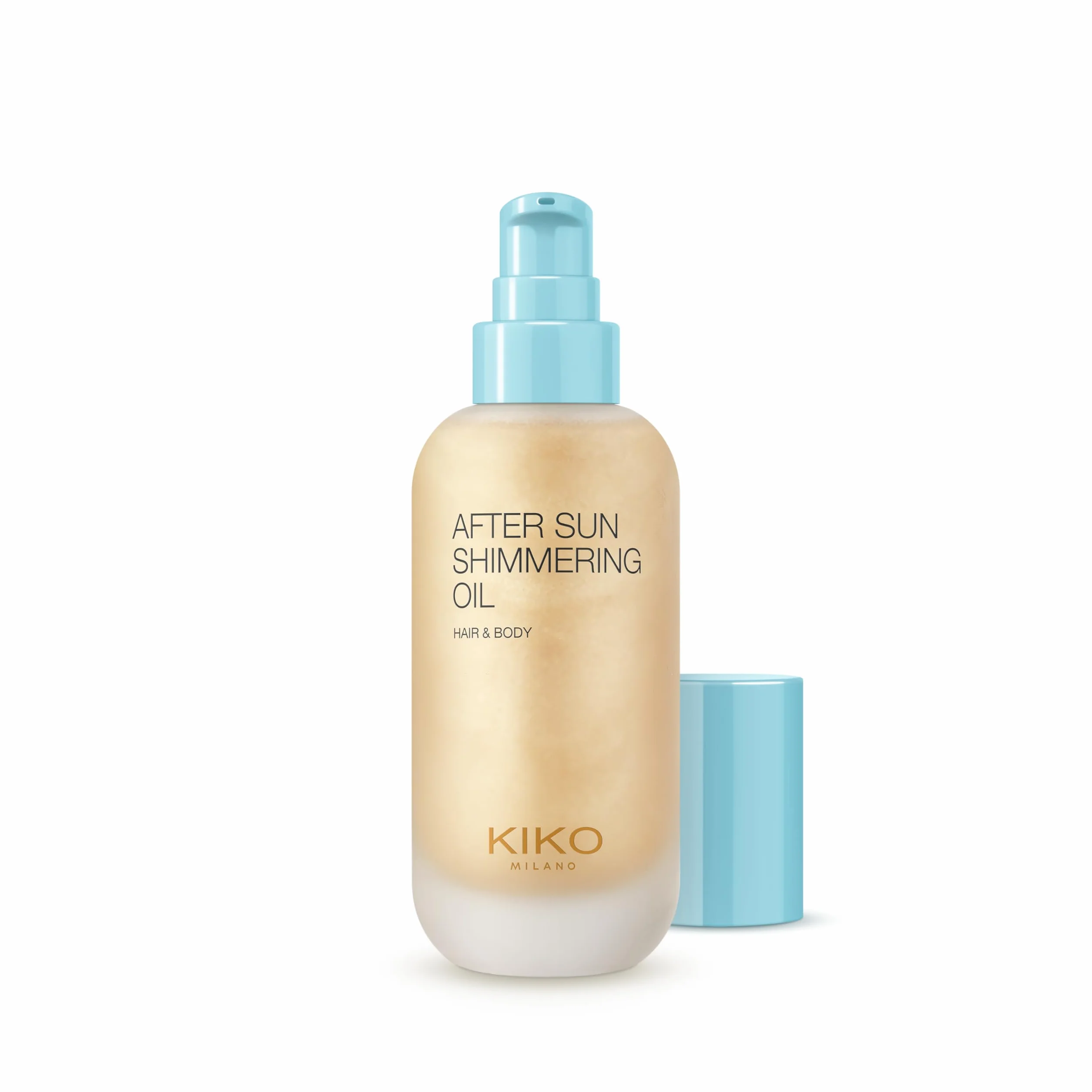 KIKO Milano After Sun Shimmering Oil, Nawilżający I Rozświetlający Olejek Do Ciała I Włosów