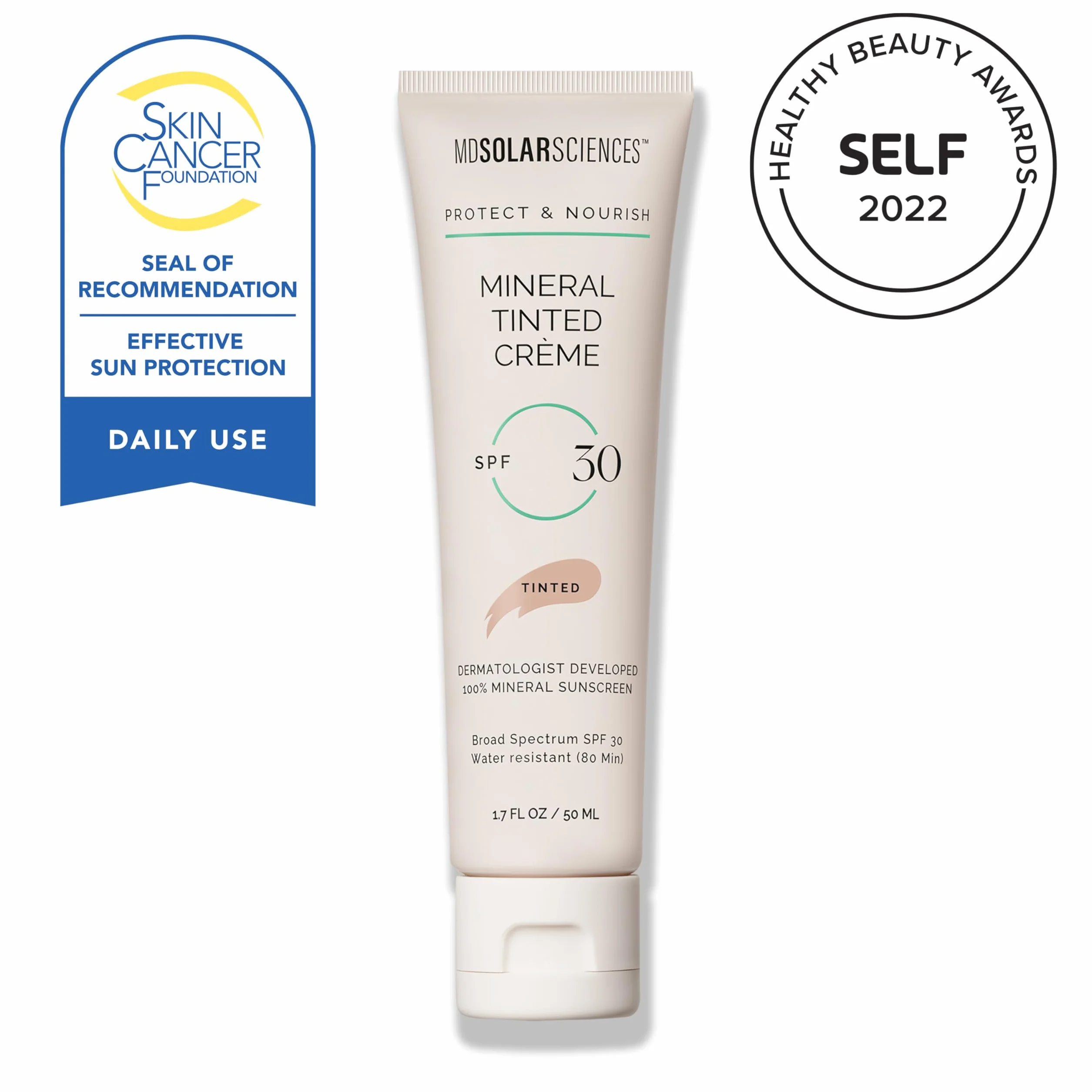 MDSolarSciences Mineral Tinted Creme SPF 30 UV Resistant 50 ml