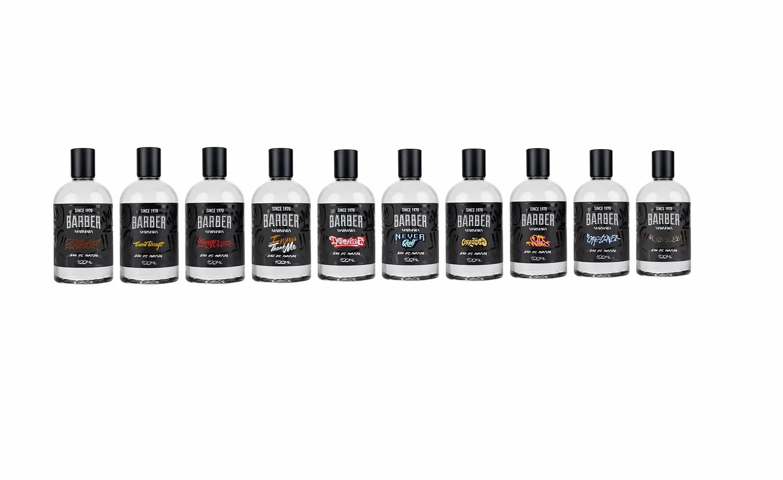 BARBER MARMARA NEVER QUIT Eau de Parfum Natural Spray męski - intensywny długotrwały zapach drewna