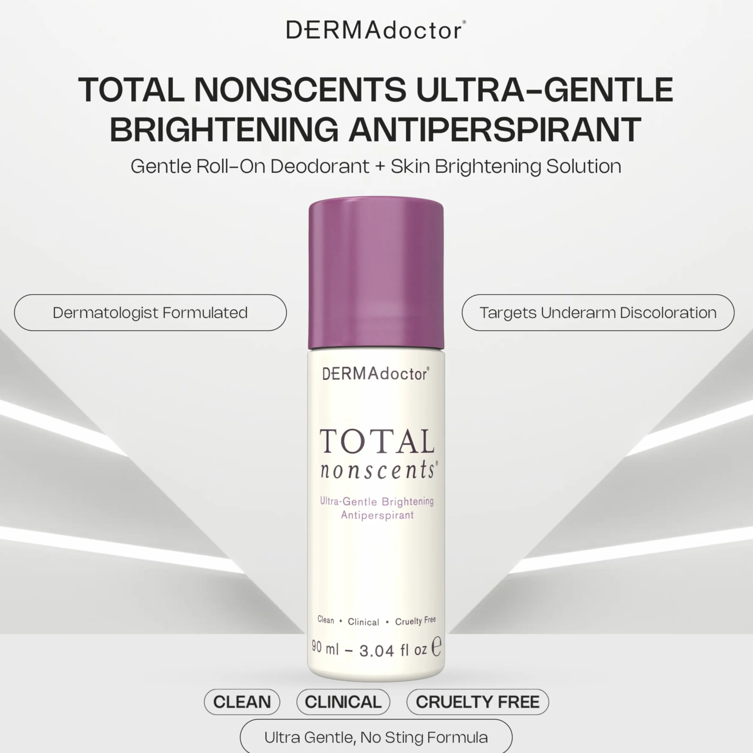 DERMAdoctor Total NonScents ultra-delikatny antiperspirant by DERMAdoctor