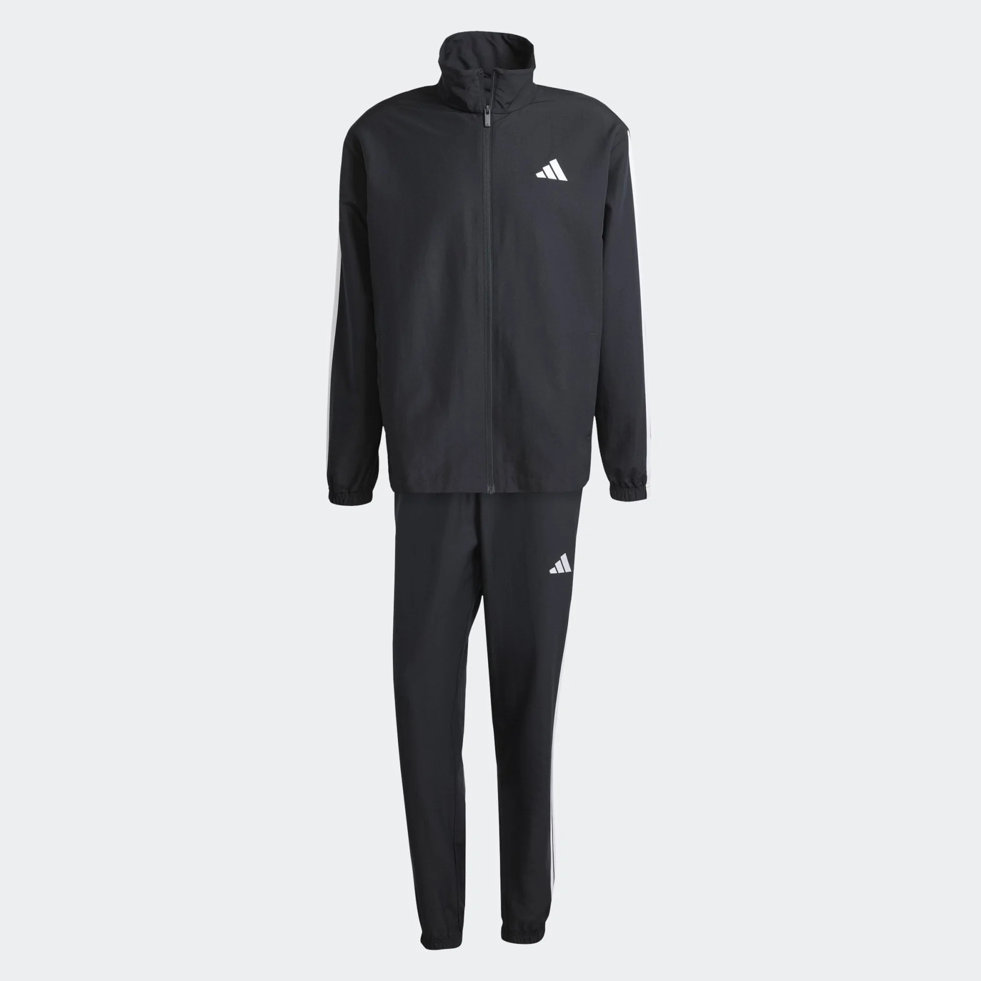 adidas Mężczyźni 3 STRIPES WOVEN TRACKSUITS, black, L