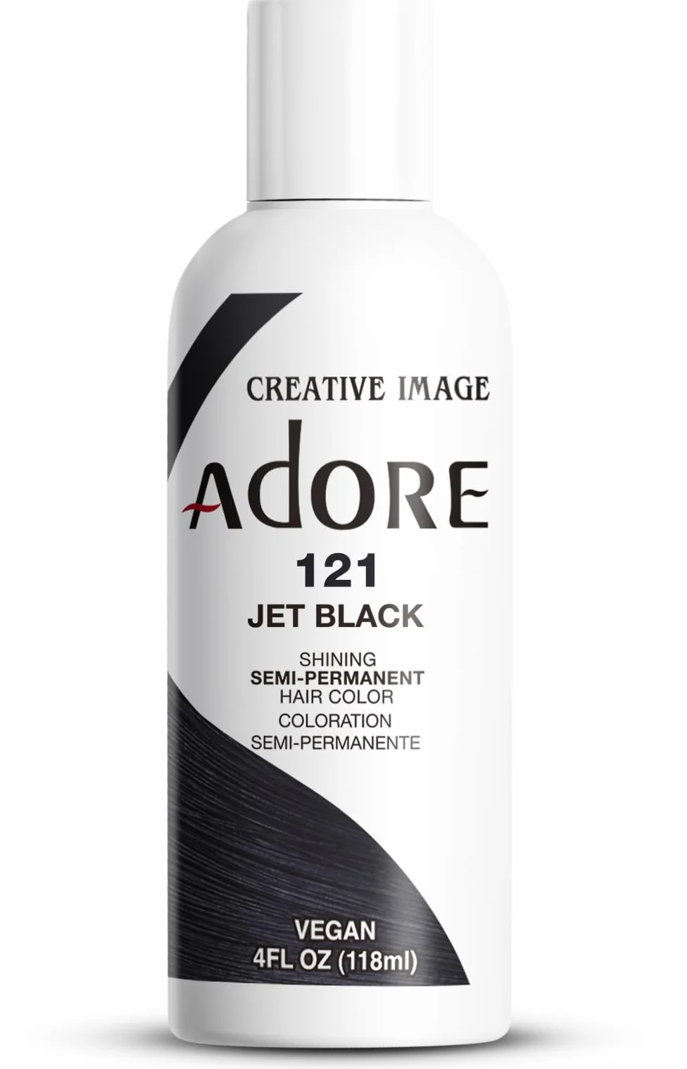 Adore Creative Image Farba do Włosów 121 Jet Black 118 ml