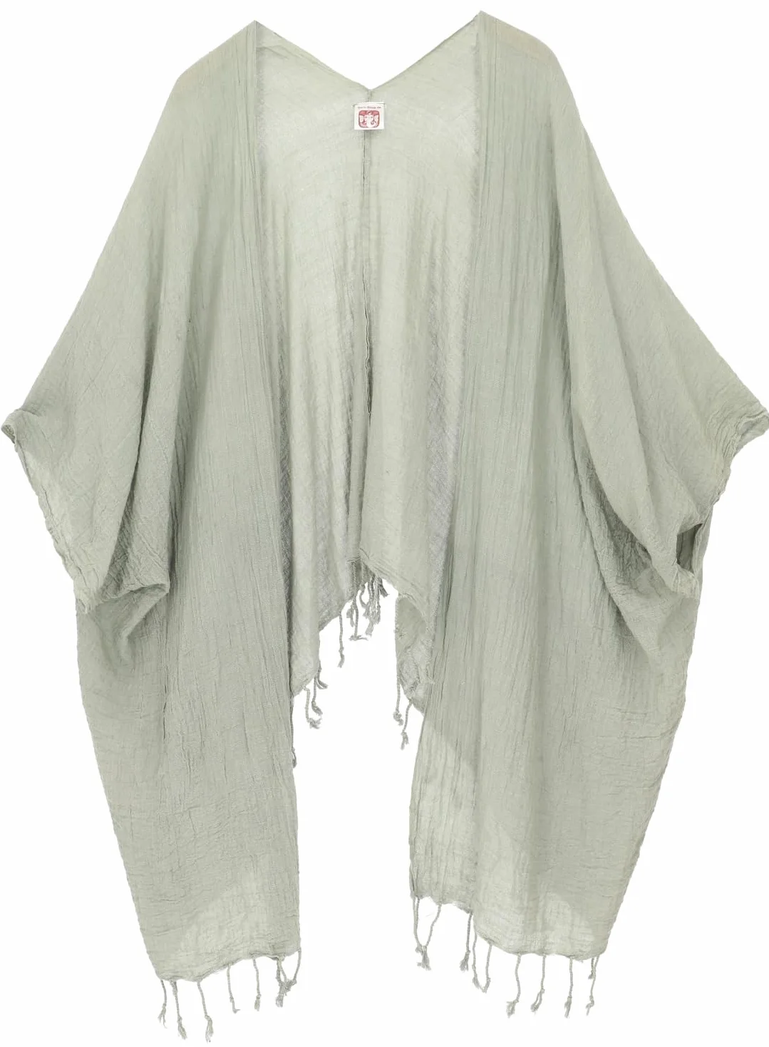 GURU SHOP Kimono bawełniane, ponczo letnie, ponczo, damskie