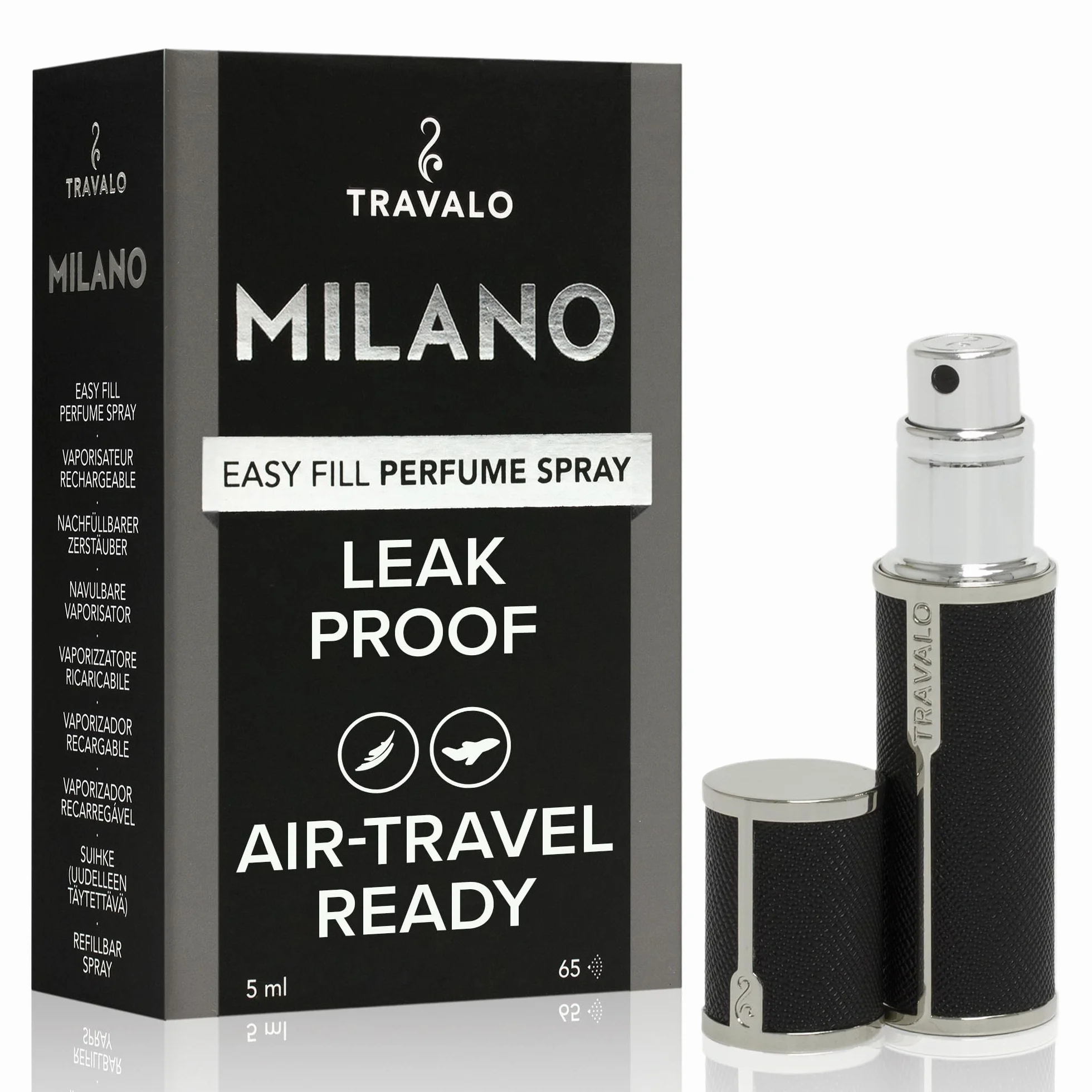 Travalo Milano Black Atomizer