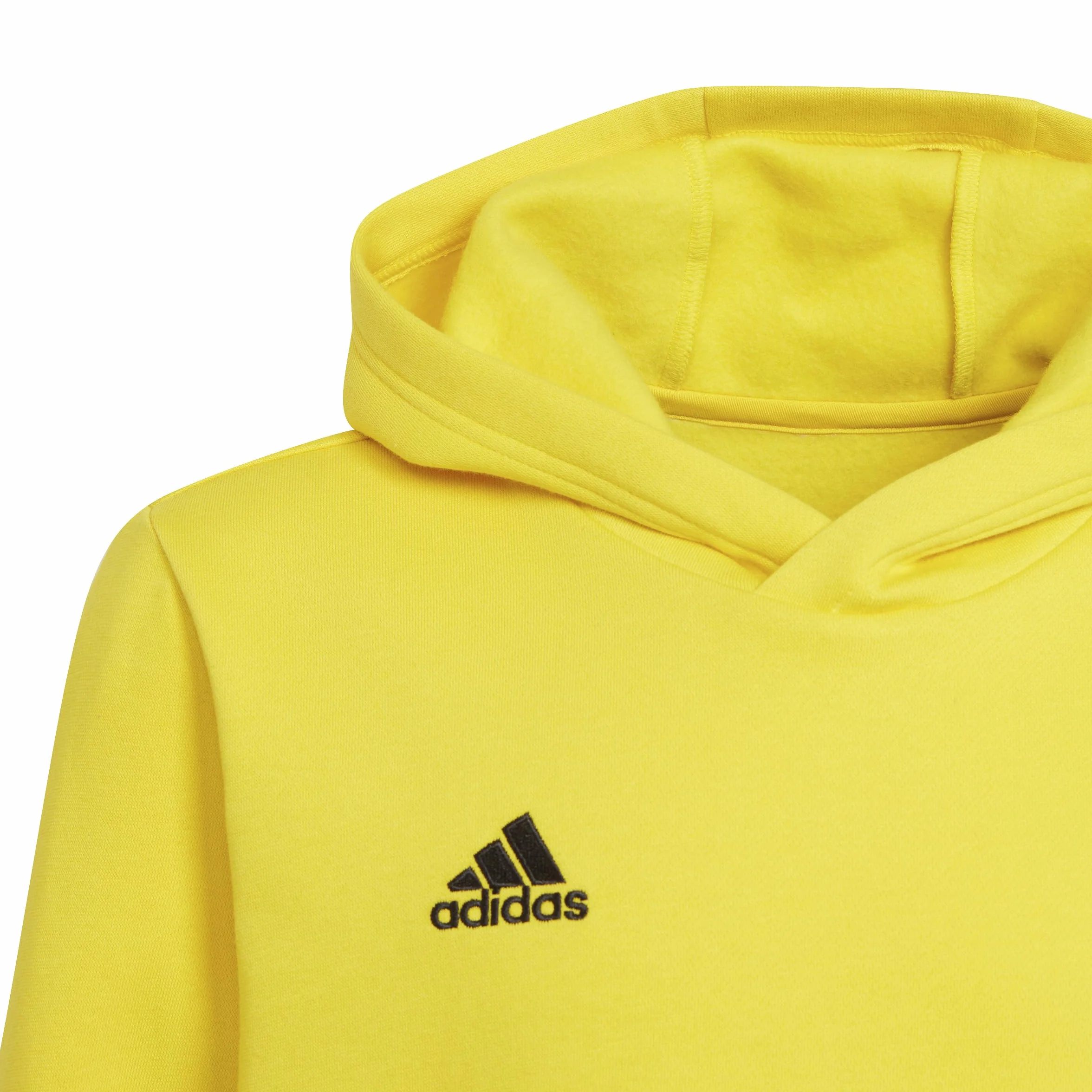 adidas Uniseks - dzieci Entrada 22 Sweat Hoodie, team yellow/black, 11-12 Years
