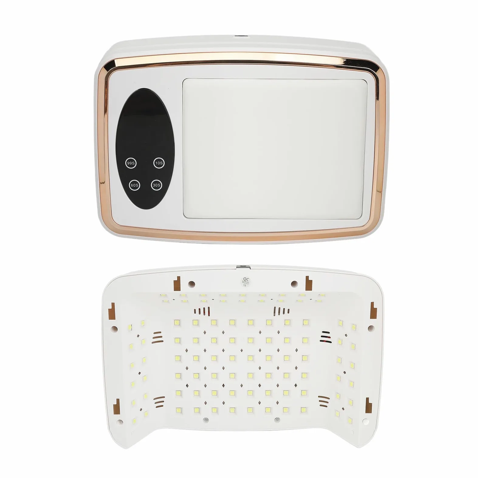Lampa UV do Paznokci z 90 Kulkami Lampy, Szybka i Wydajna, Lampa UV do Paznokci z 4 Prędkościami, Potężna wydajność, Lampa UV do Paznokci Bezpieczna, Niezawodna do Użytku